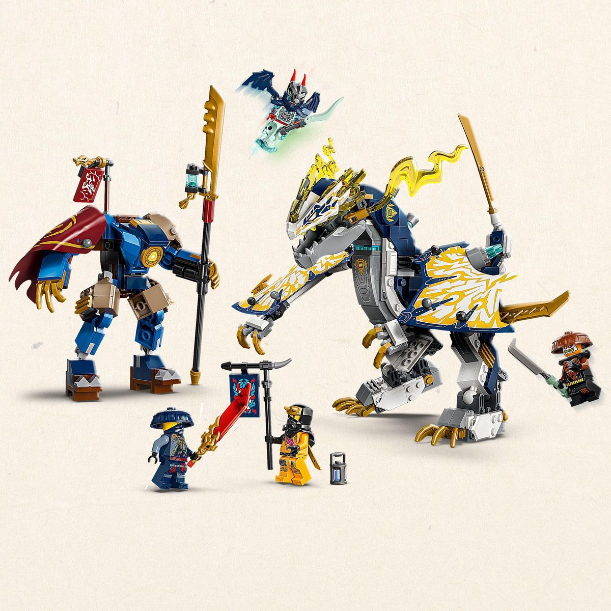 LEGO Ninjago 71843 - Le Robot Dragonnier de Rogue