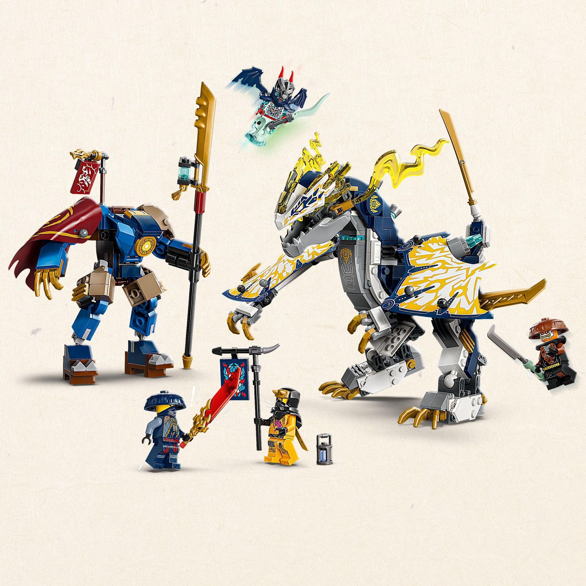 Voir la diapositive 4 : LEGO Ninjago 71843 - Le Robot Dragonnier de Rogue