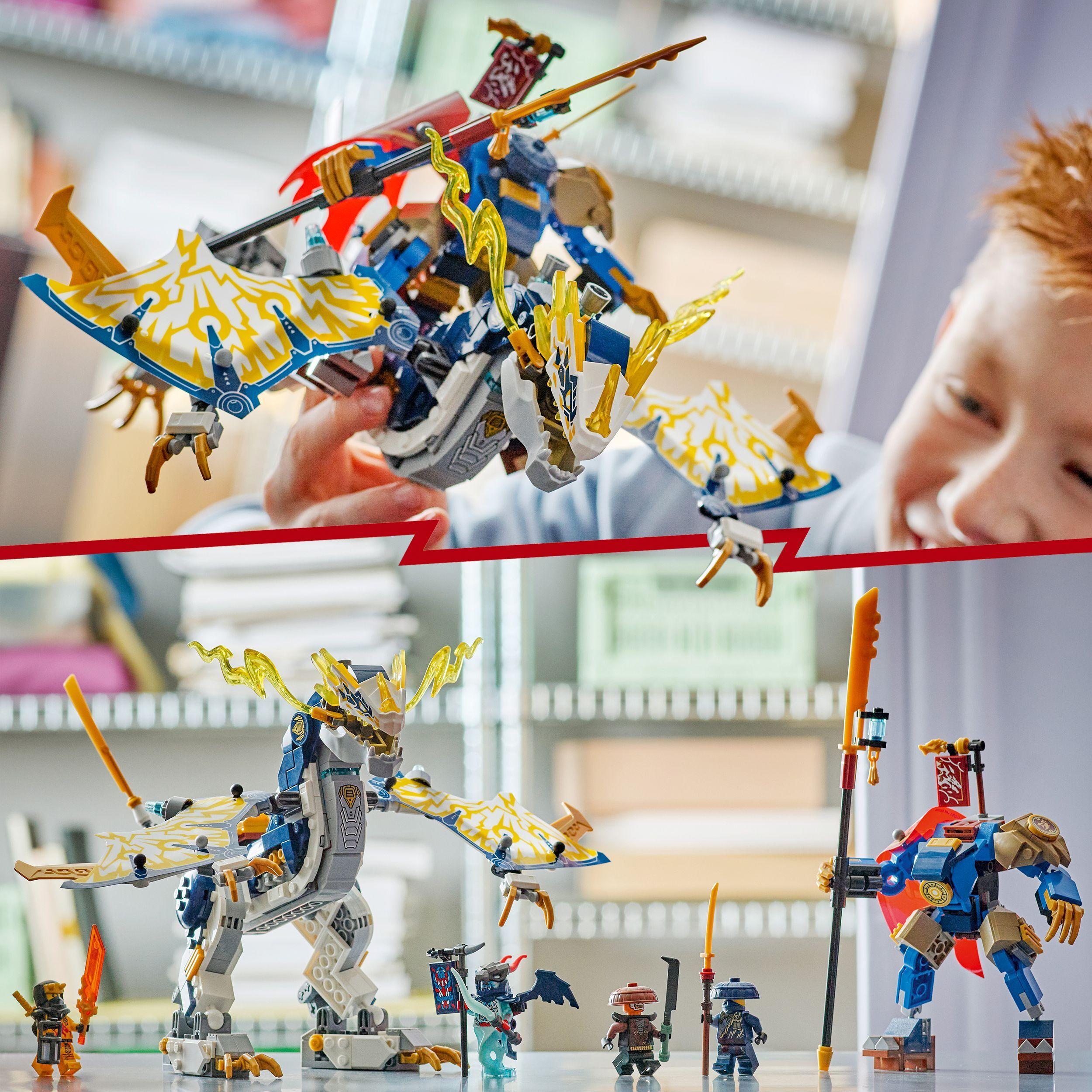 Voir la diapositive 6 : LEGO NINJAGO 71843 Le Robot Dragonnier de Rogue - Jouet pour Garçon ou Fille dès 8 ans