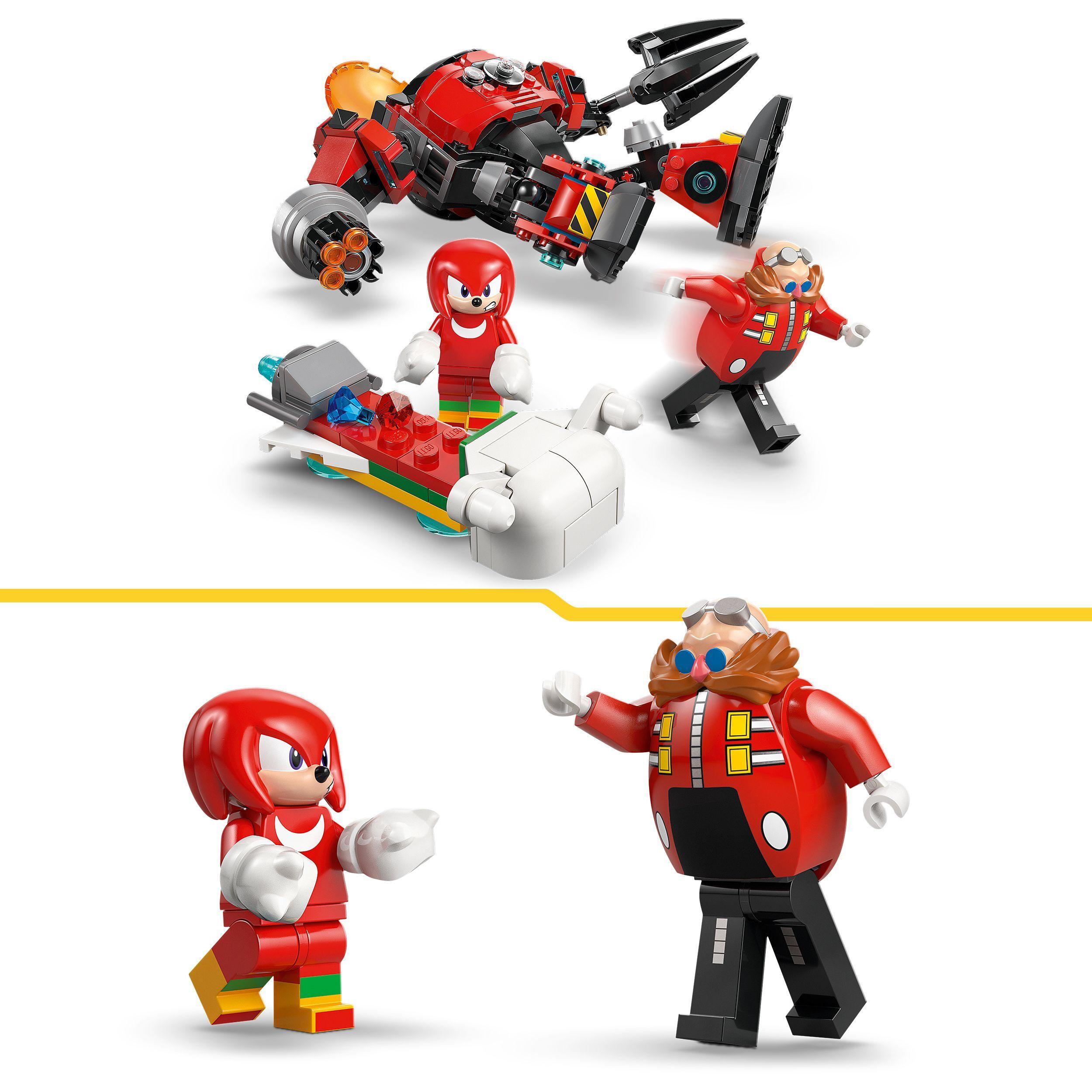 Voir la diapositive 5 : LEGO Sonic the Hedgehog 77005 Knuckles contre l’Egg Crusher de Dr. Eggman - Jeu dès 8 ans