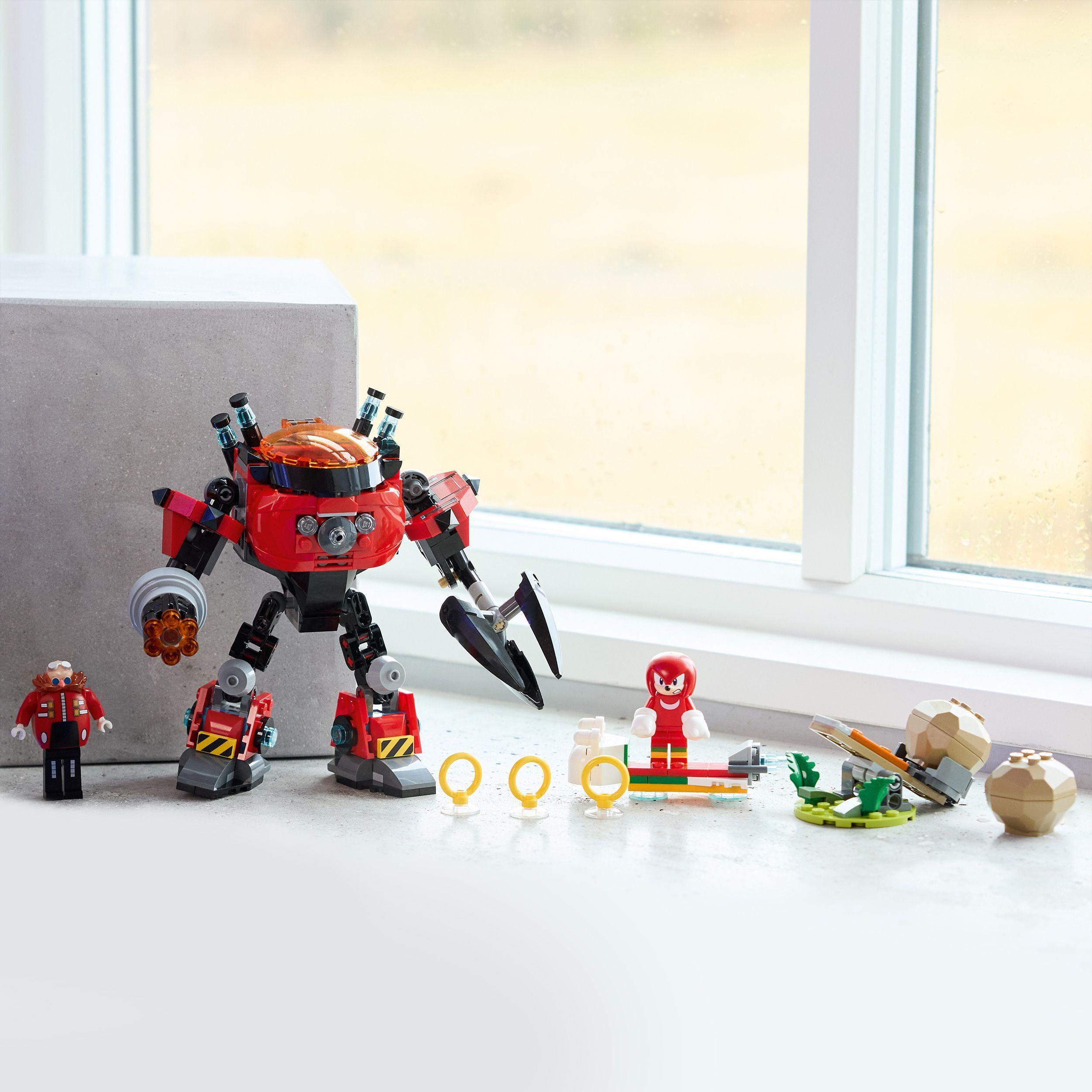 Voir la diapositive 6 : LEGO Sonic the Hedgehog 77005 Knuckles contre l’Egg Crusher de Dr. Eggman - Jeu dès 8 ans