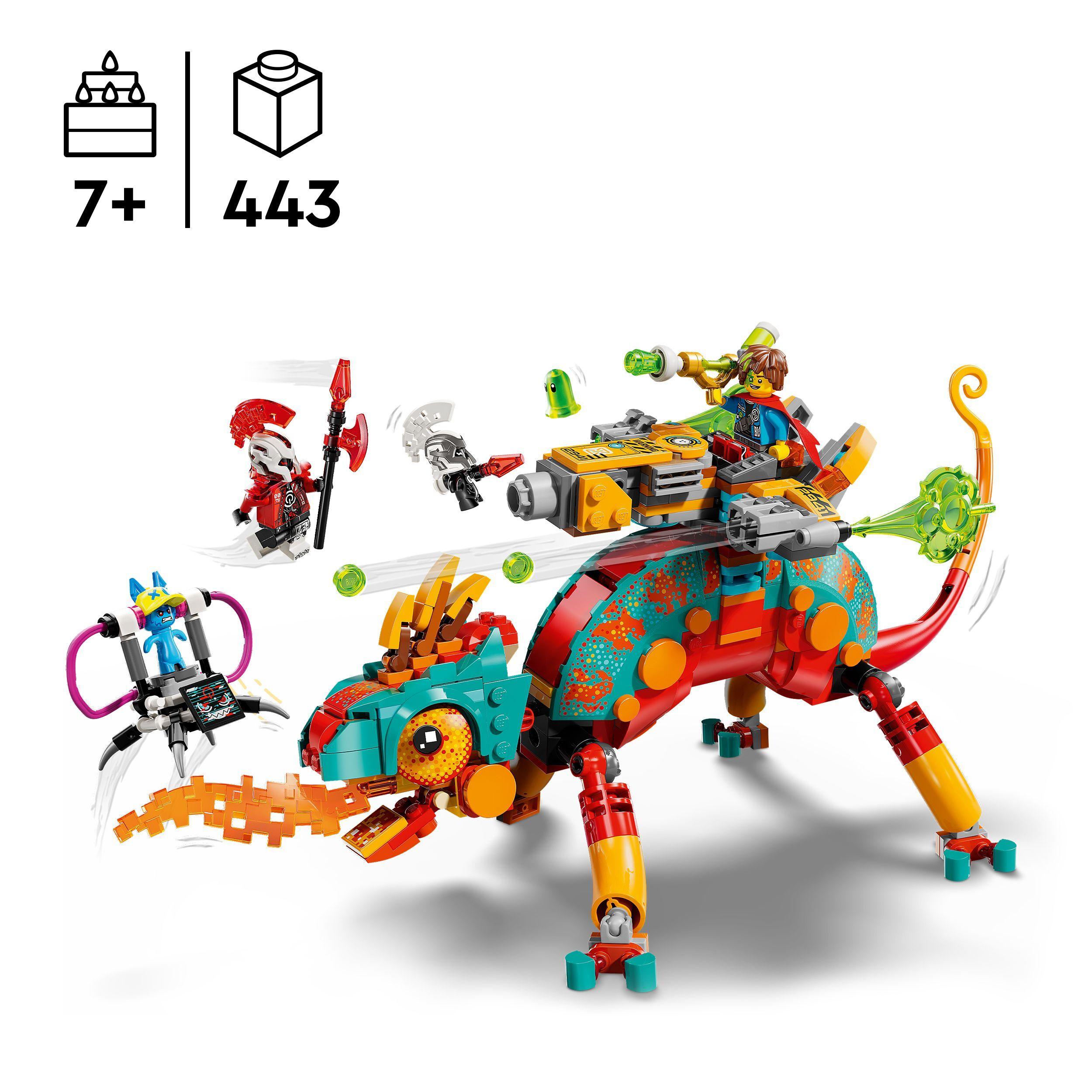 Voir la diapositive 3 : LEGO Dreamzzz 71492 Le Caméléon Cracheur De Feu De Mateo - Jeu Garçon 7 Ans - Idée Cadeau
