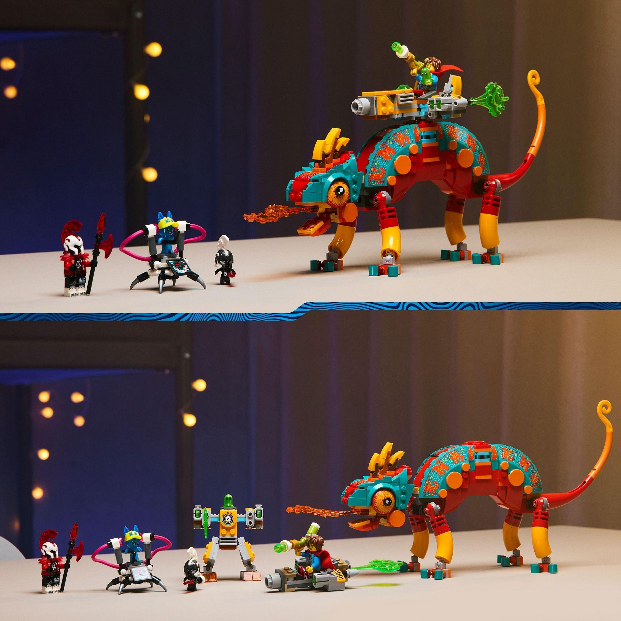 Voir la diapositive 6 : LEGO DREAMZZz 71492 - Le Cameleon cracheur de feu de Mateo