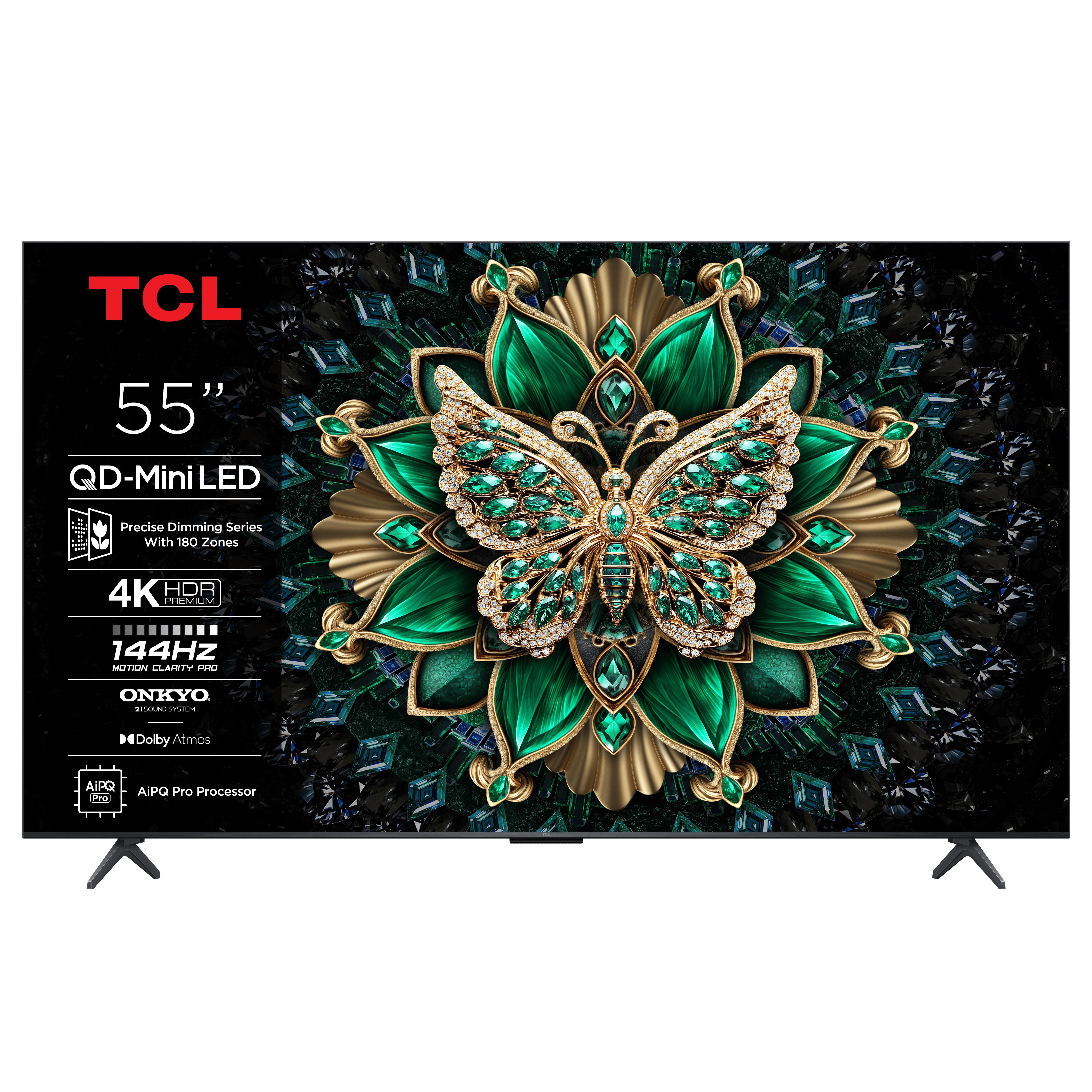Voir la diapositive 5 : TCL TV QD Mini LED 55C6K 2025