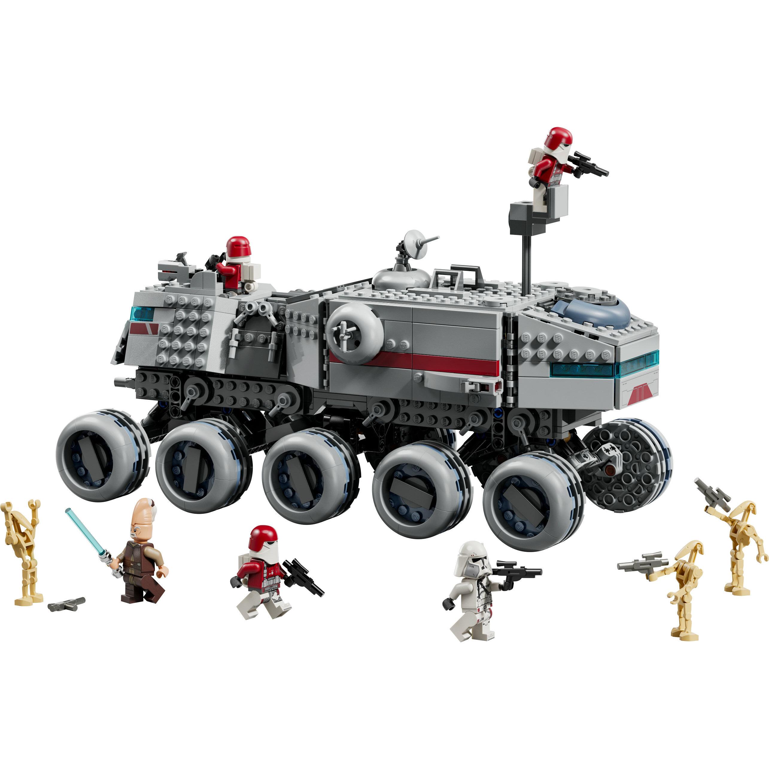 Voir la diapositive 2 : LEGO Star Wars 75413 The Clone Wars Le Juggernaut de la République - Jeu 9 ans - Cadeau
