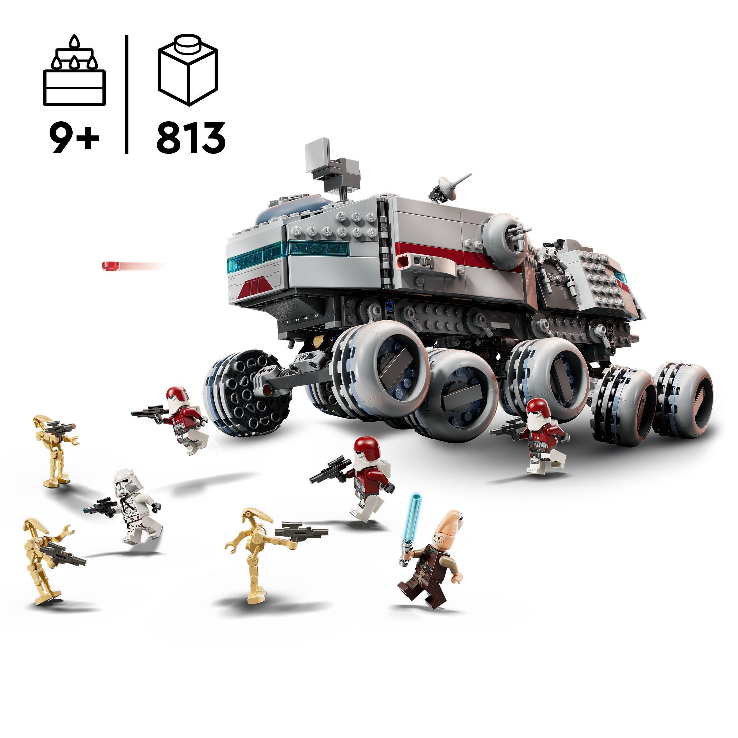 Voir la diapositive 3 : LEGO Star Wars 75413 The Clone Wars Le Juggernaut de la République - Jeu 9 ans - Cadeau