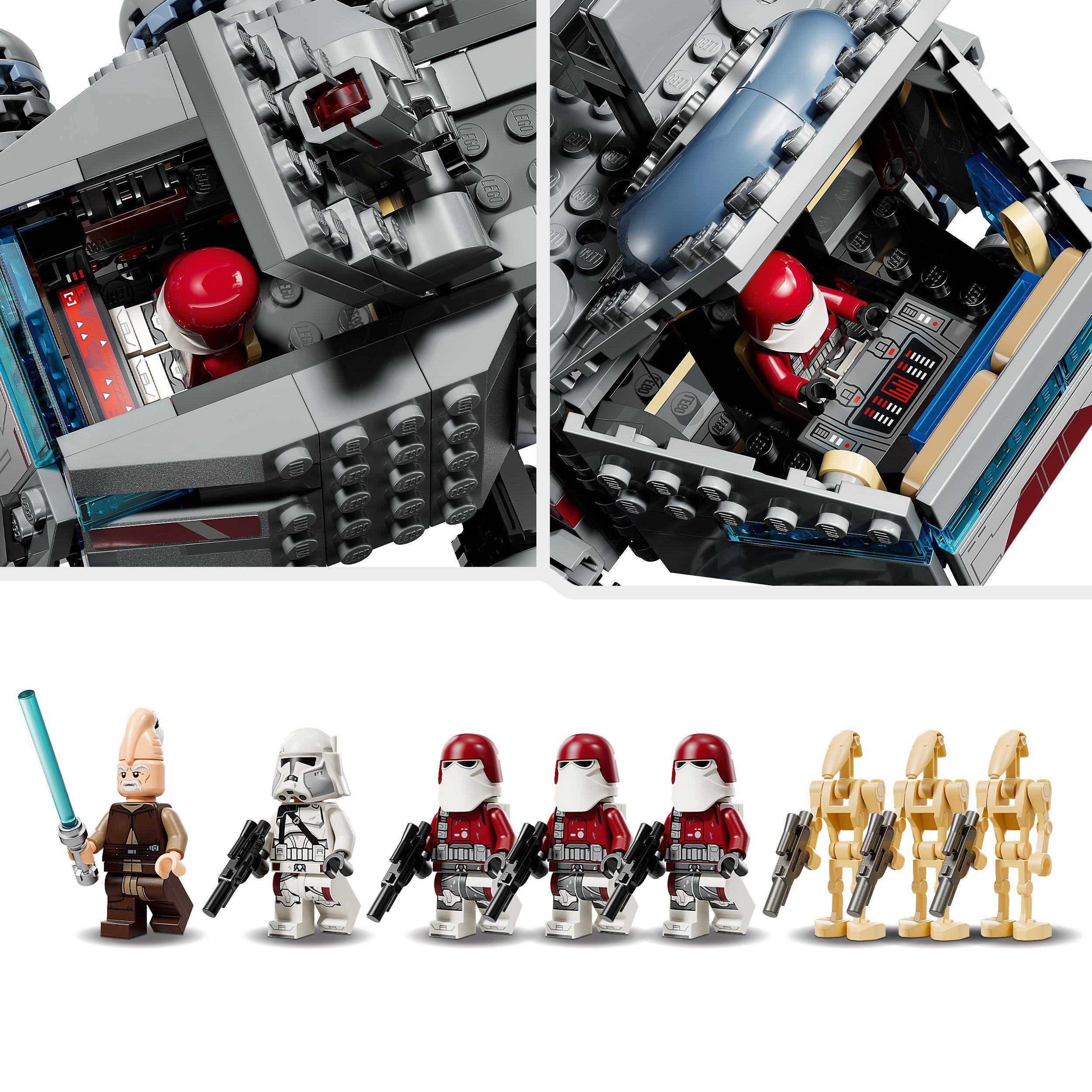 Voir la diapositive 5 : LEGO Star Wars 75413 The Clone Wars Le Juggernaut de la République - Jeu 9 ans - Cadeau