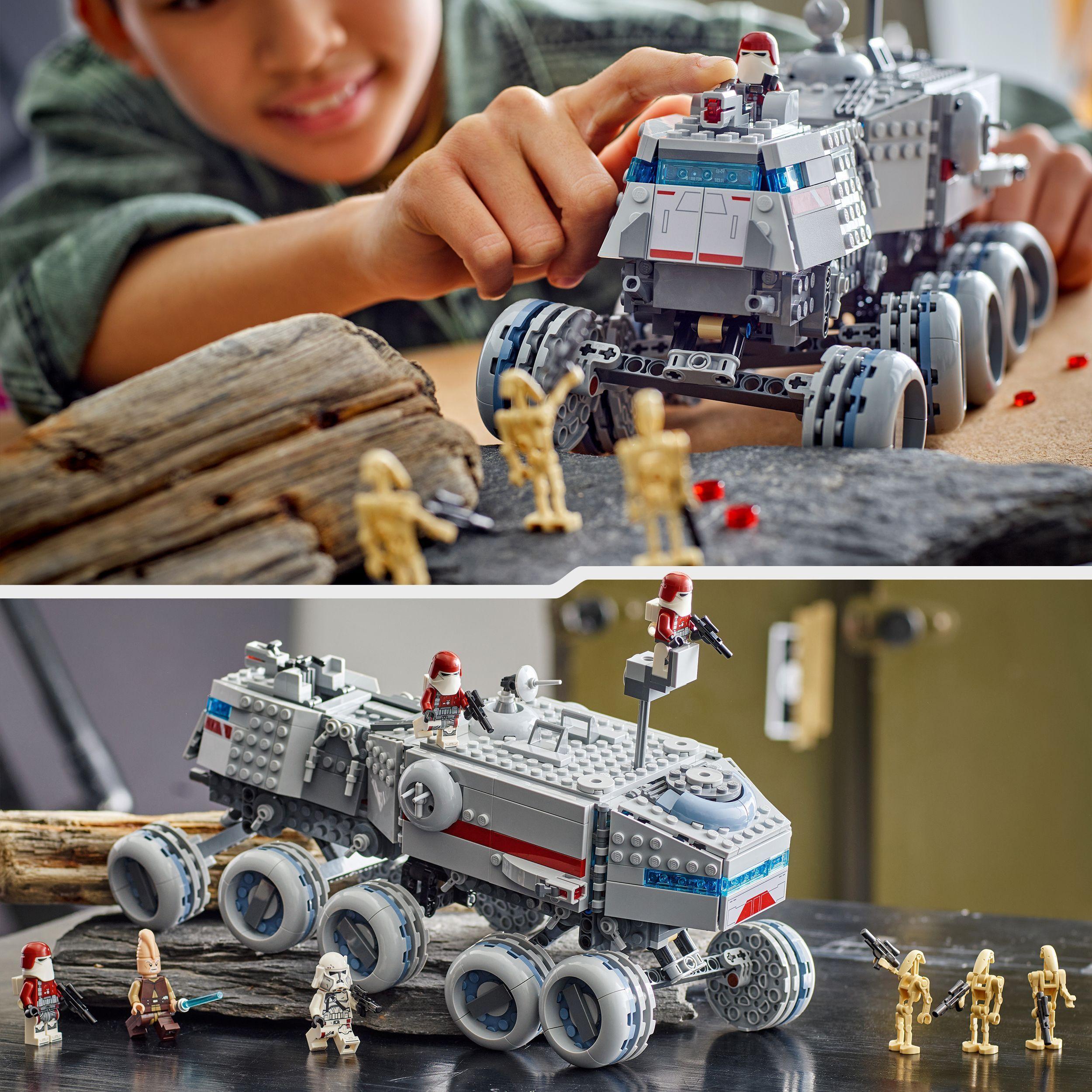 Voir la diapositive 6 : LEGO Star Wars 75413 The Clone Wars Le Juggernaut de la République - Jeu 9 ans - Cadeau