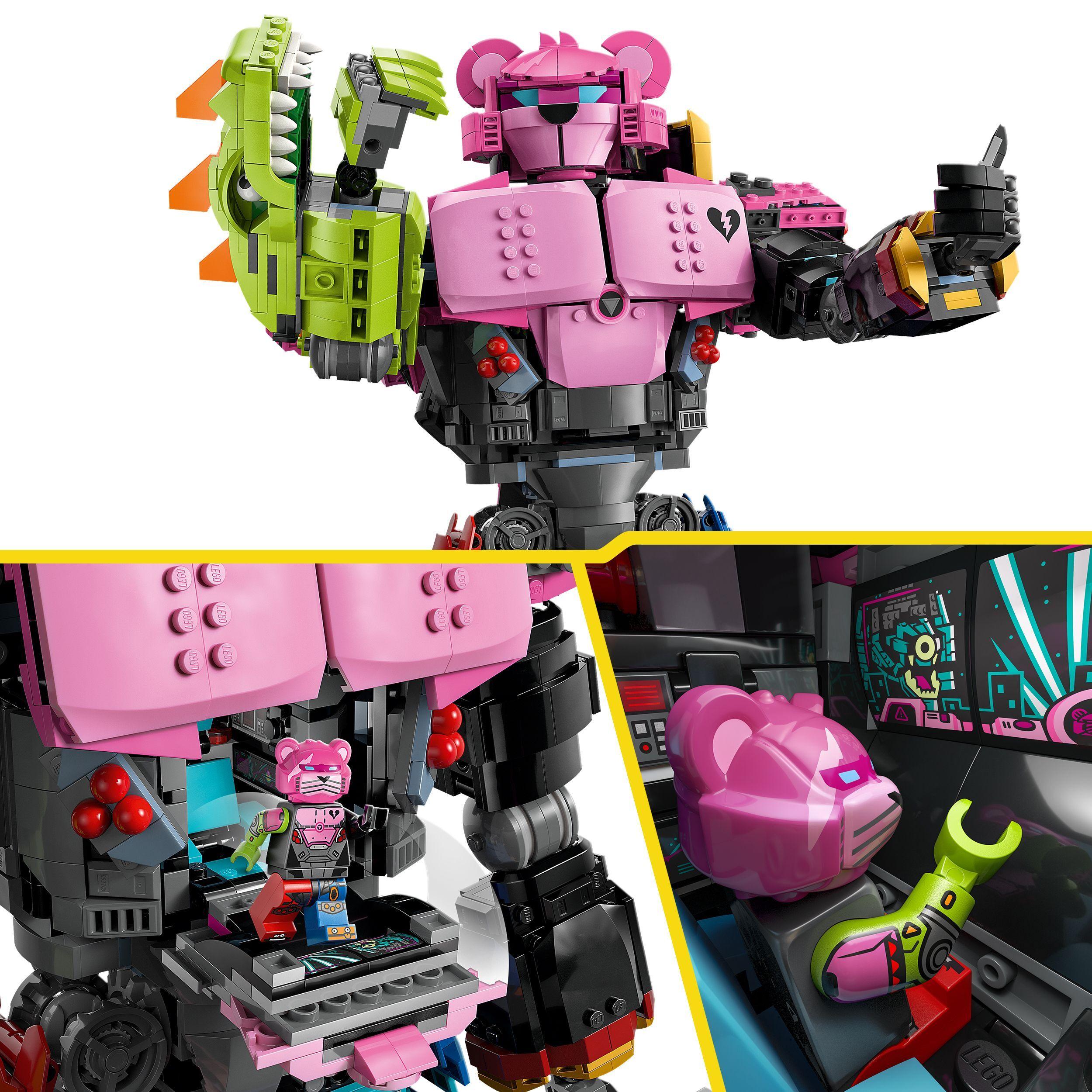 Voir la diapositive 5 : LEGO Fortnite 77078 Chef de l'Équipe Mécha - Set de Construction Collector pour Adulte