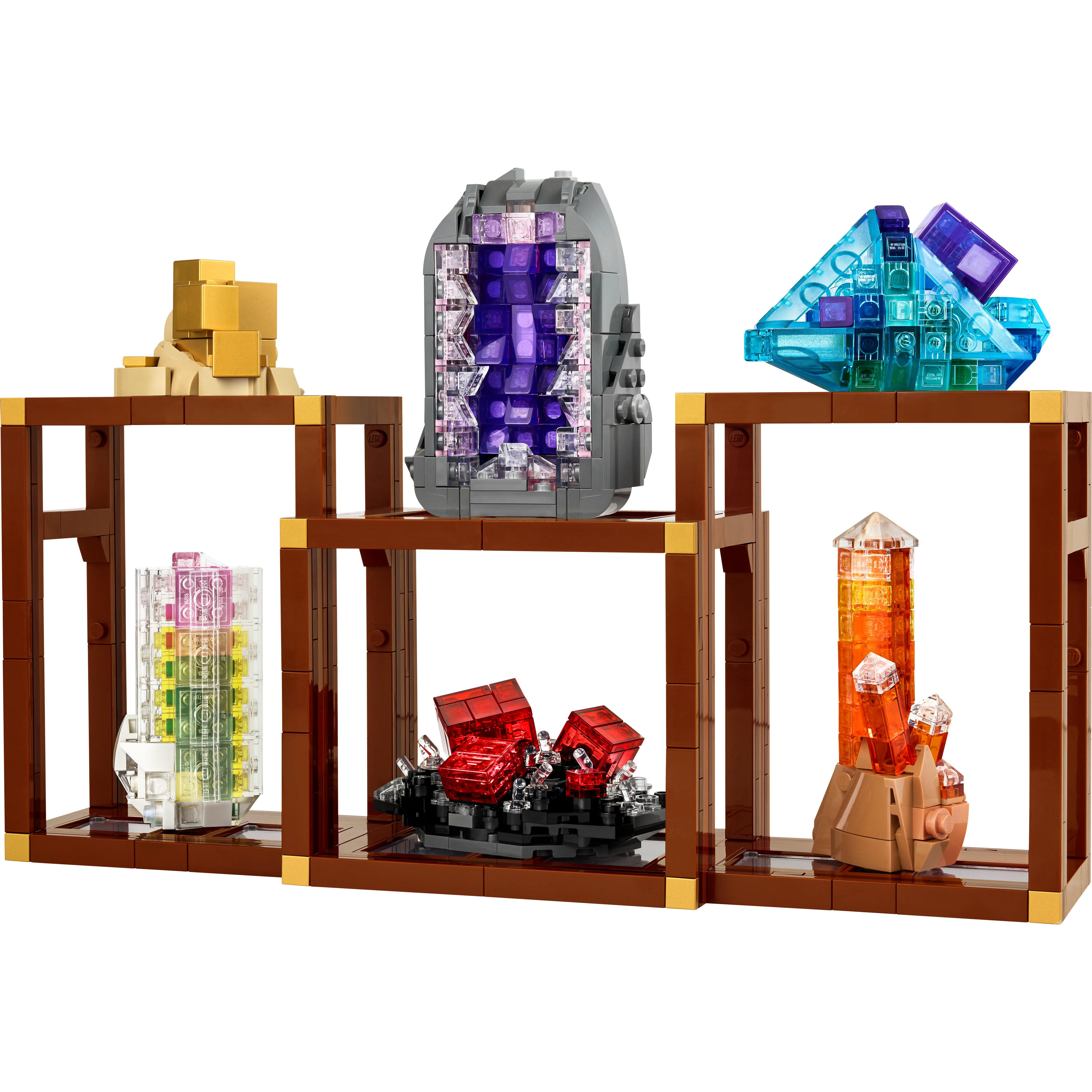 Voir la diapositive 2 : LEGO Ideas 21362 Collection de Minéraux - Set de Construction pour Adulte - Décoration