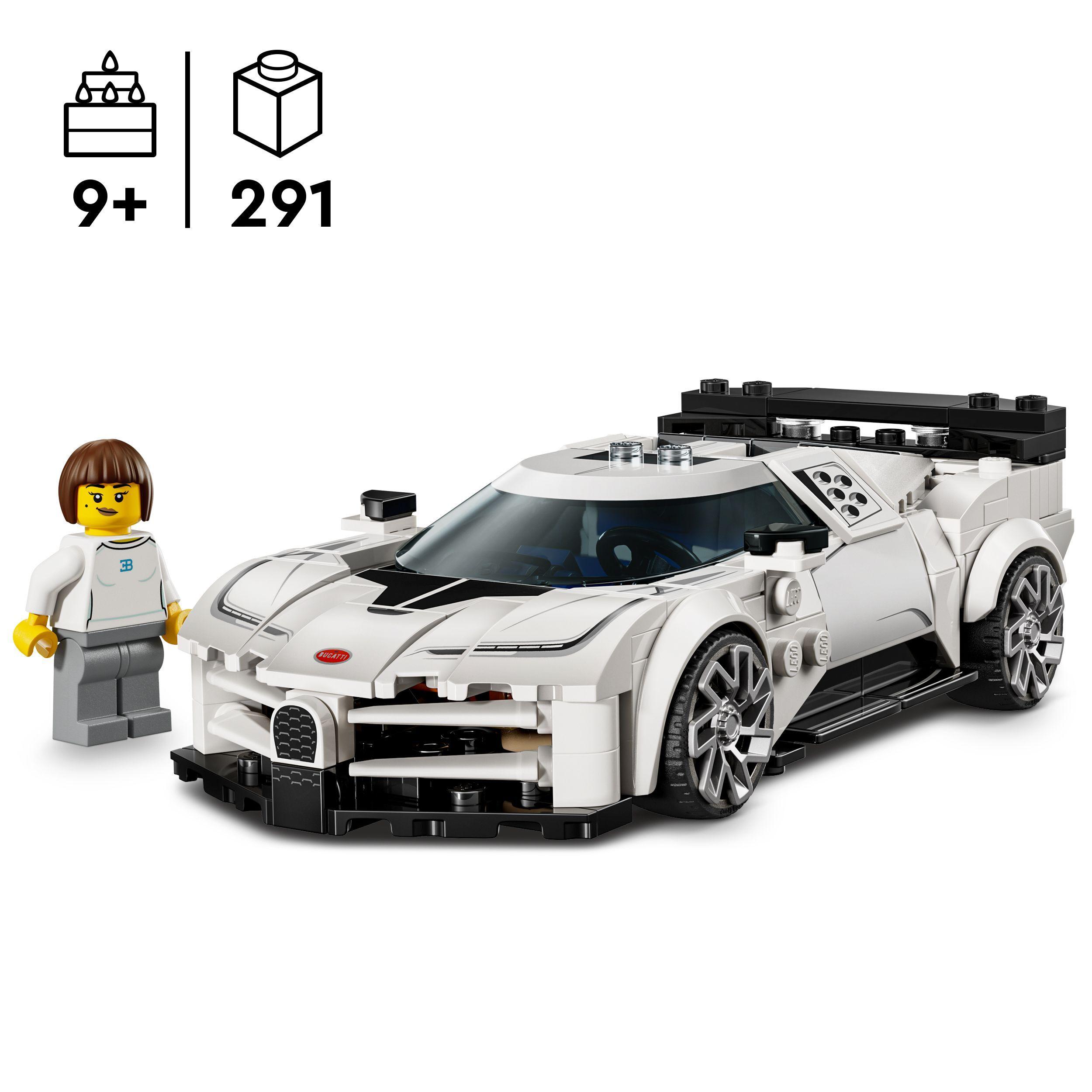 Voir la diapositive 3 : LEGO Speed Champions 77240 Hypercar Bugatti Centodieci - Jouet Voiture dès 9 ans - Cadeau