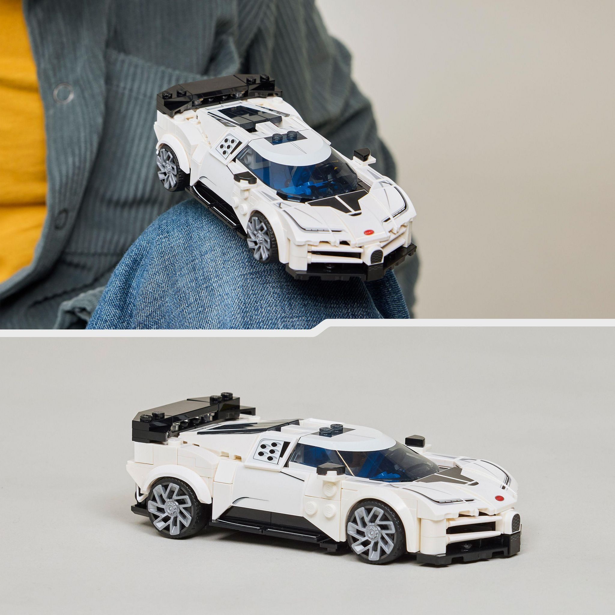 Voir la diapositive 6 : LEGO Speed Champions 77240 - HyperCar Bugatti Centodieci
