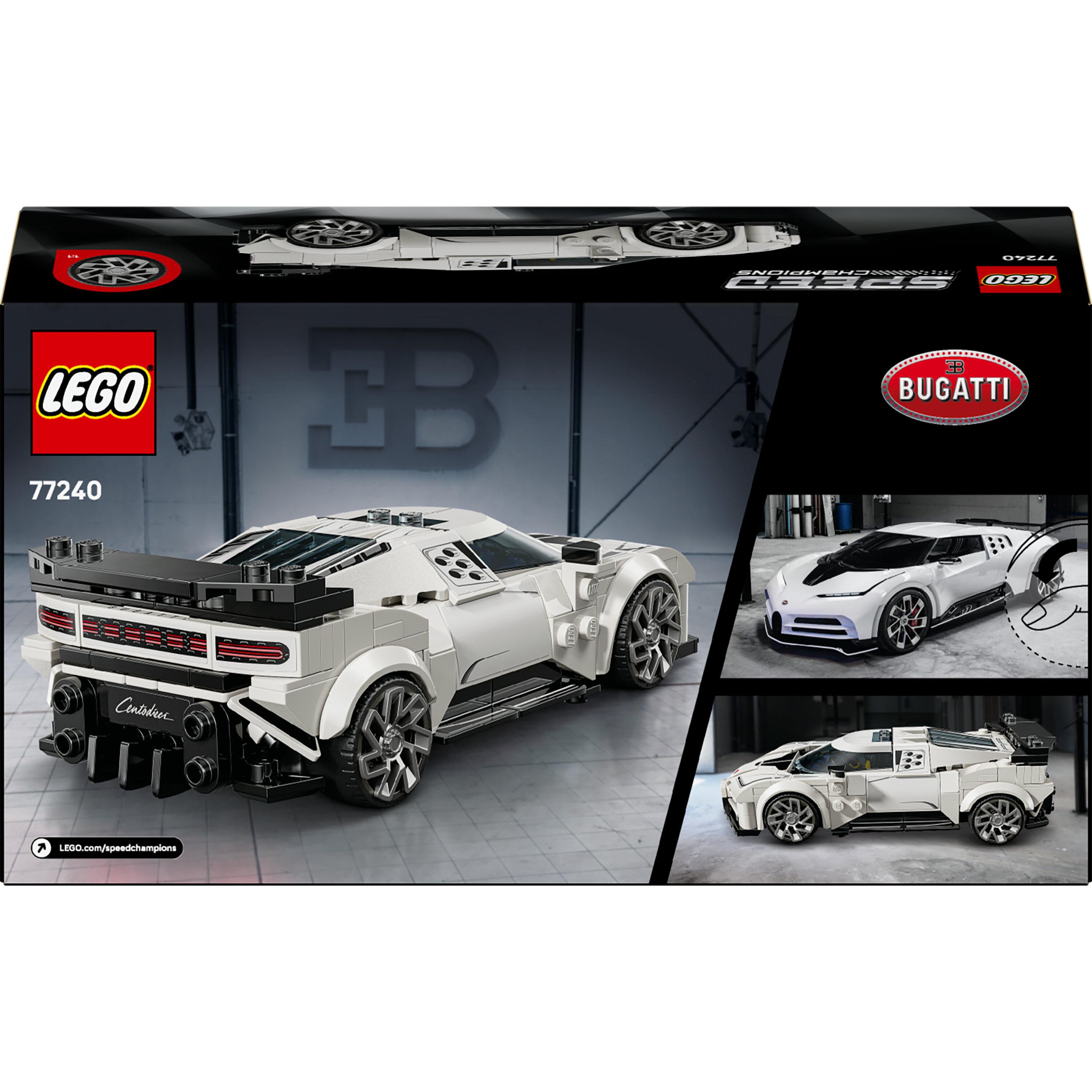 Voir la diapositive 8 : LEGO Speed Champions 77240 Hypercar Bugatti Centodieci - Jouet Voiture dès 9 ans - Cadeau