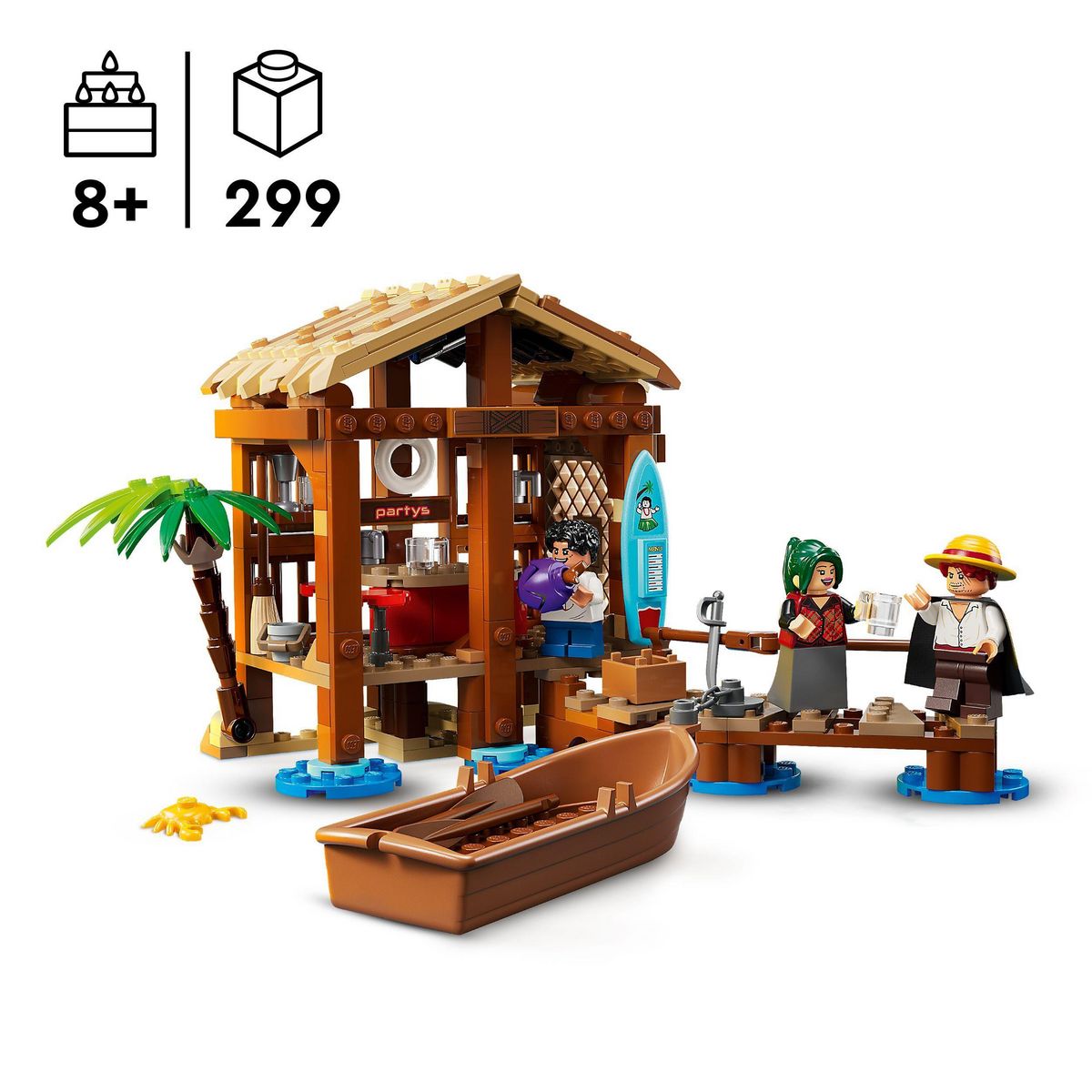 LEGO Le bar du village de Fuchsia One Piece 75636