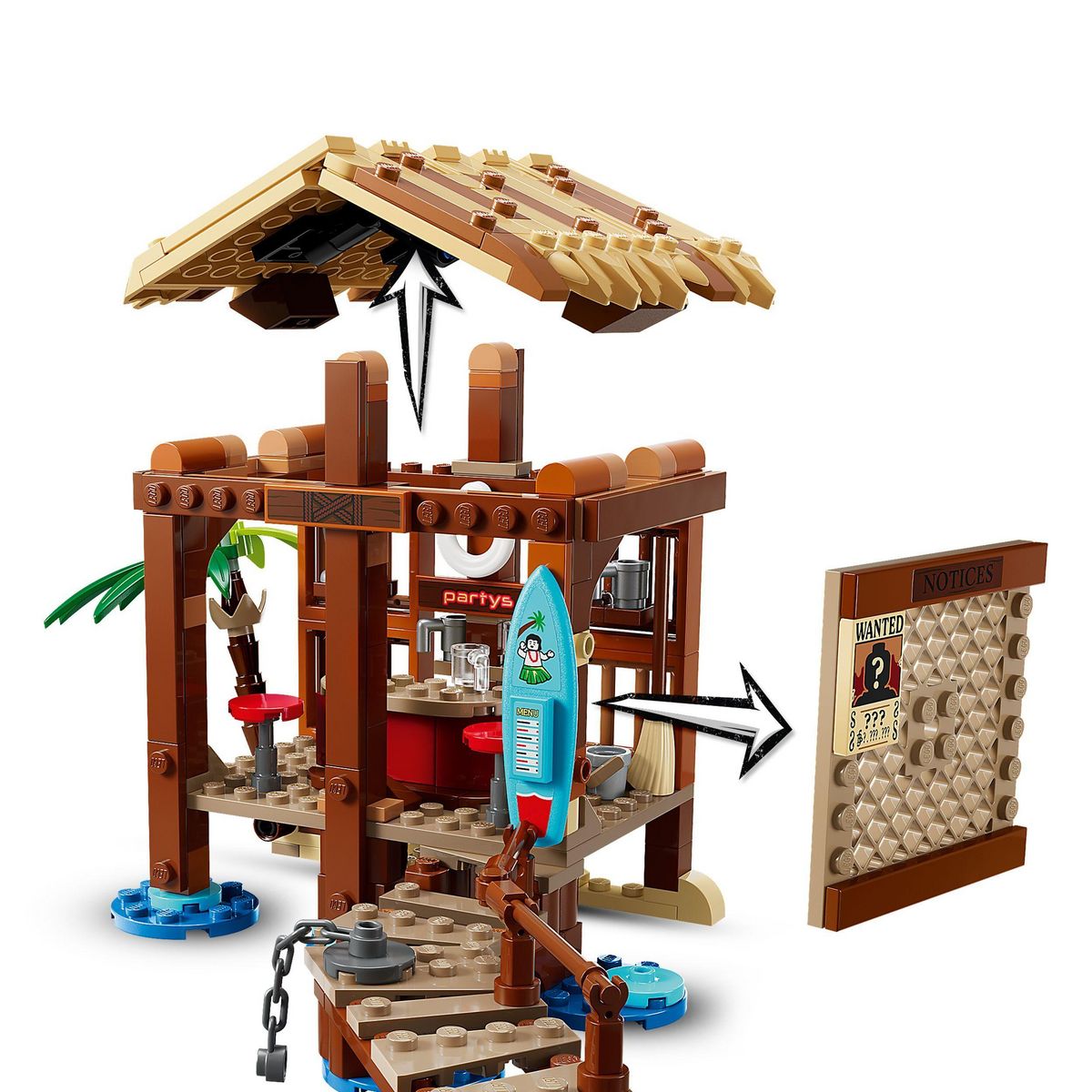 LEGO Le bar du village de Fuchsia One Piece 75636