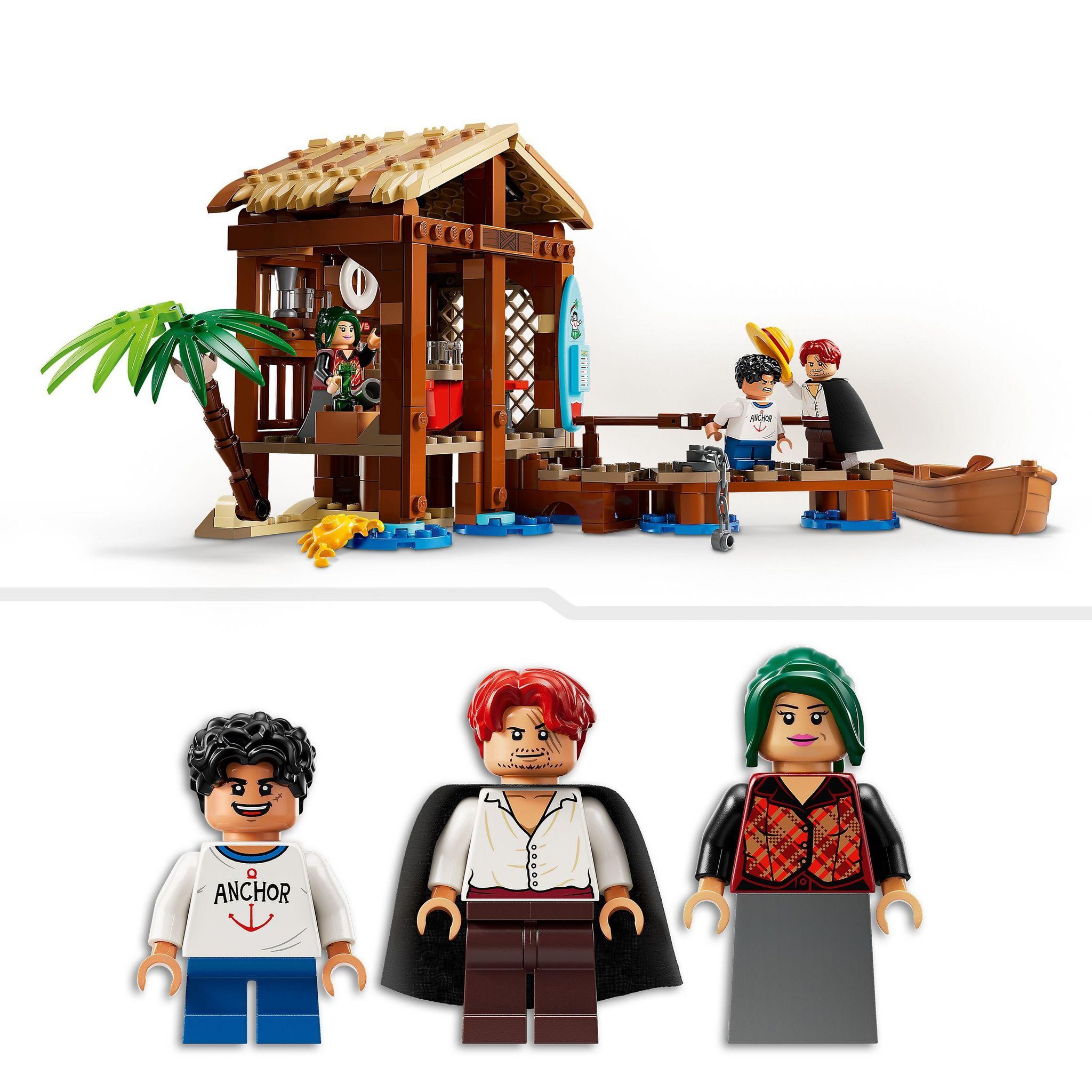 Voir la diapositive 5 : LEGO Le bar du village de Fuchsia One Piece 75636