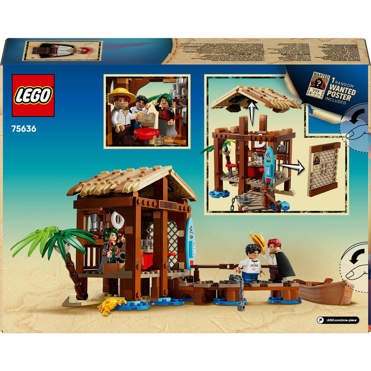 LEGO Le bar du village de Fuchsia One Piece 75636