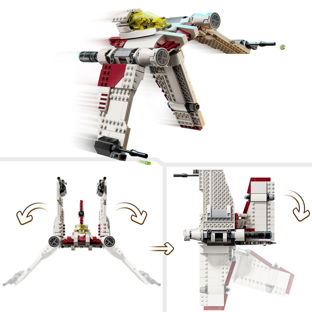 LEGO Star Wars 75432 - The Clone Wars Chasseur V-19 Torrent