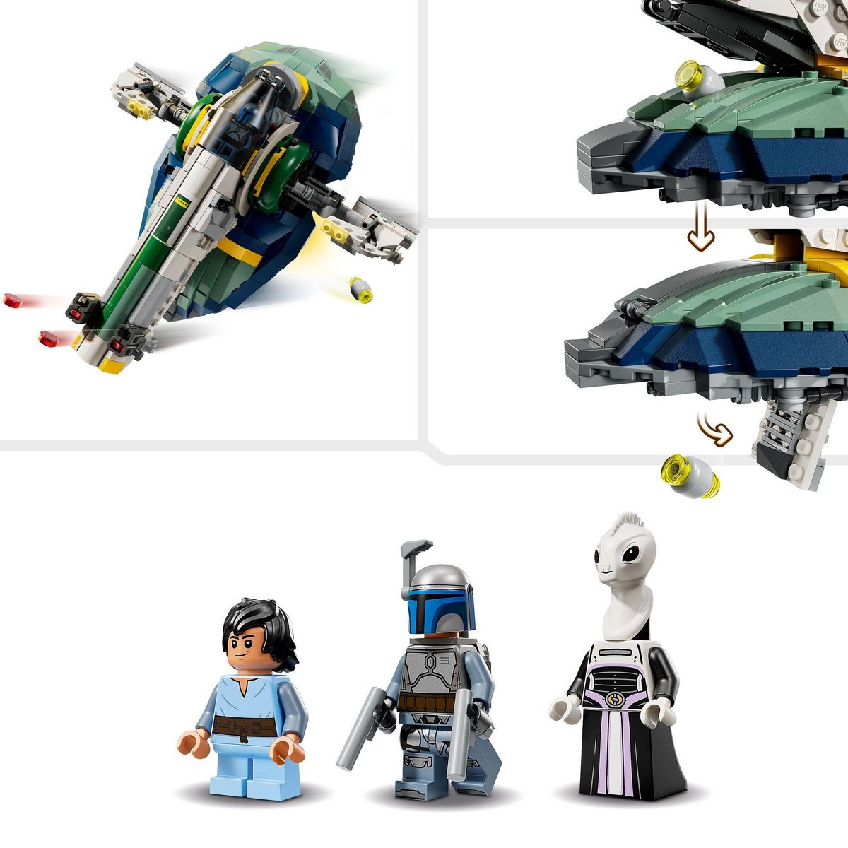 LEGO Star Wars 75433 - Le vaisseau de Jango Fett