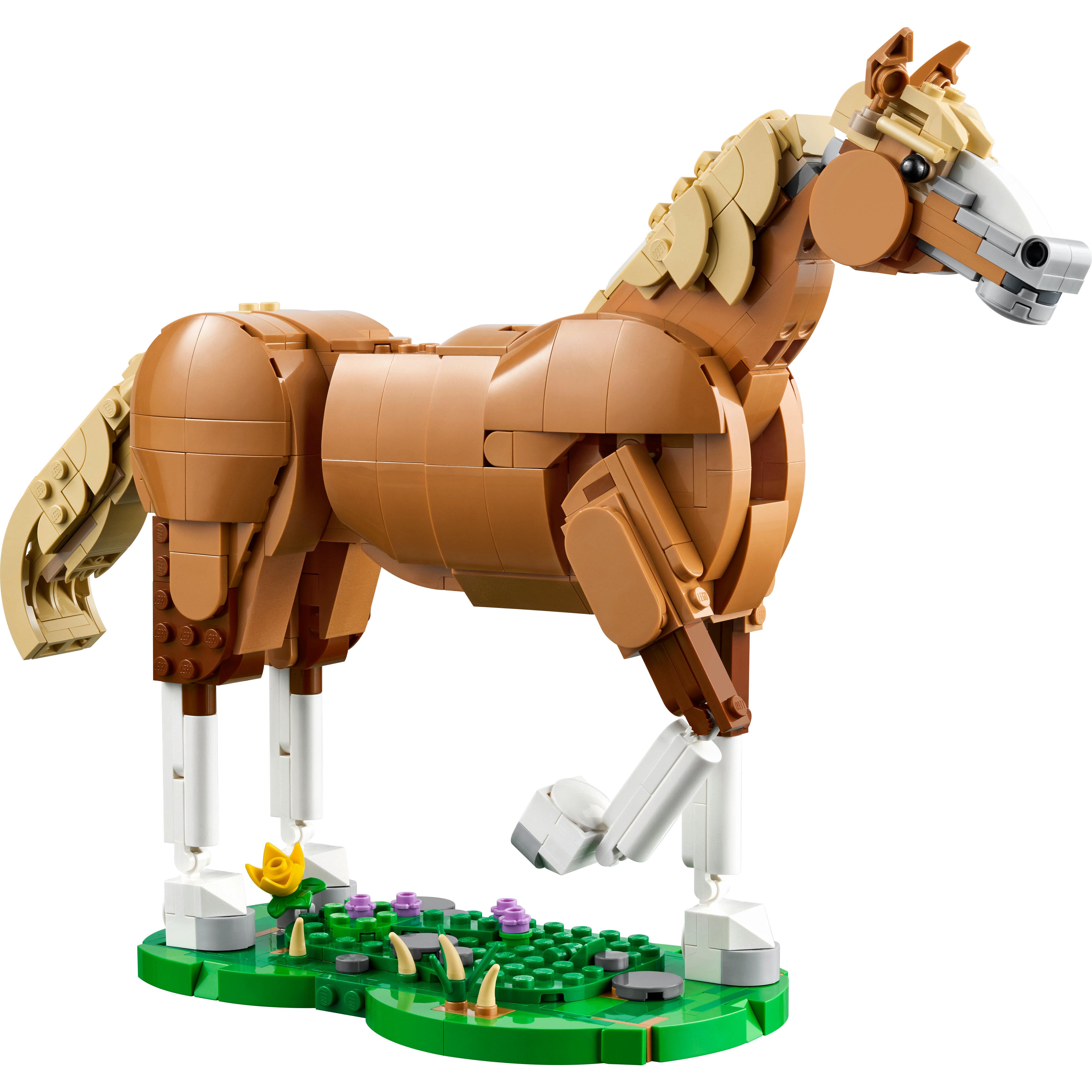 Voir la diapositive 2 : LEGO Creator 3-en-1 31166 Le Beau Cheval - Jeu de Construction dès 9 ans