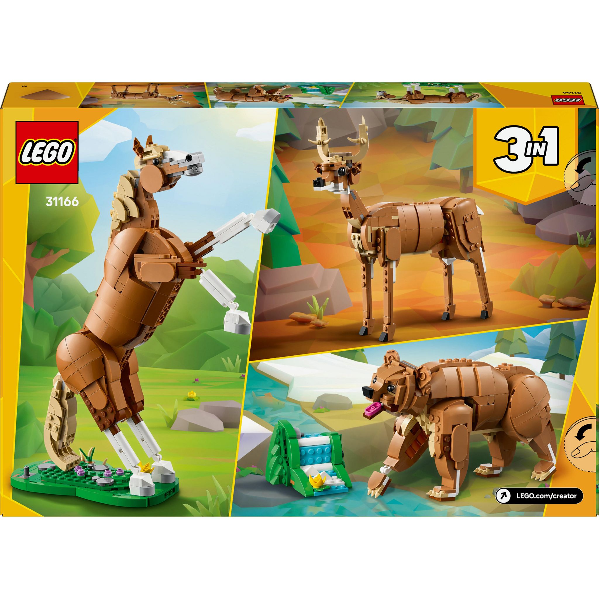 Voir la diapositive 8 : LEGO Creator 31166 - Le Beau Cheval