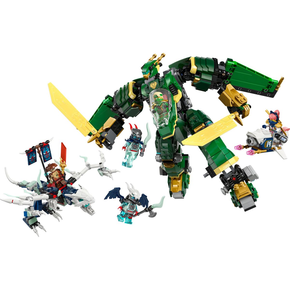 LEGO Ninjago 71845 - L avion Robot de Lloyd