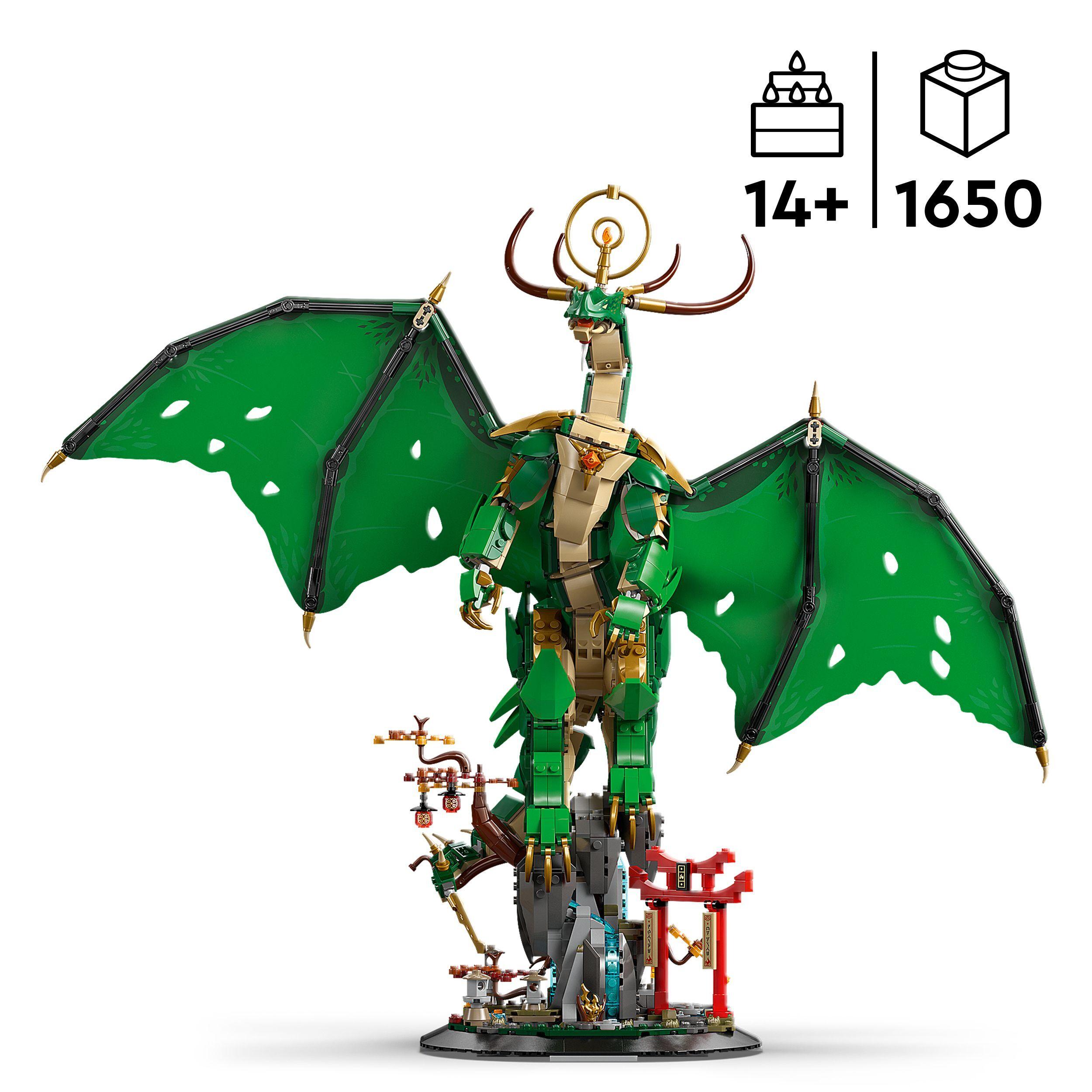 Voir la diapositive 3 : LEGO NINJAGO 71847 Le Dragon Gardien - Jeu de Construction pour Garçon ou Fille dès 14 ans