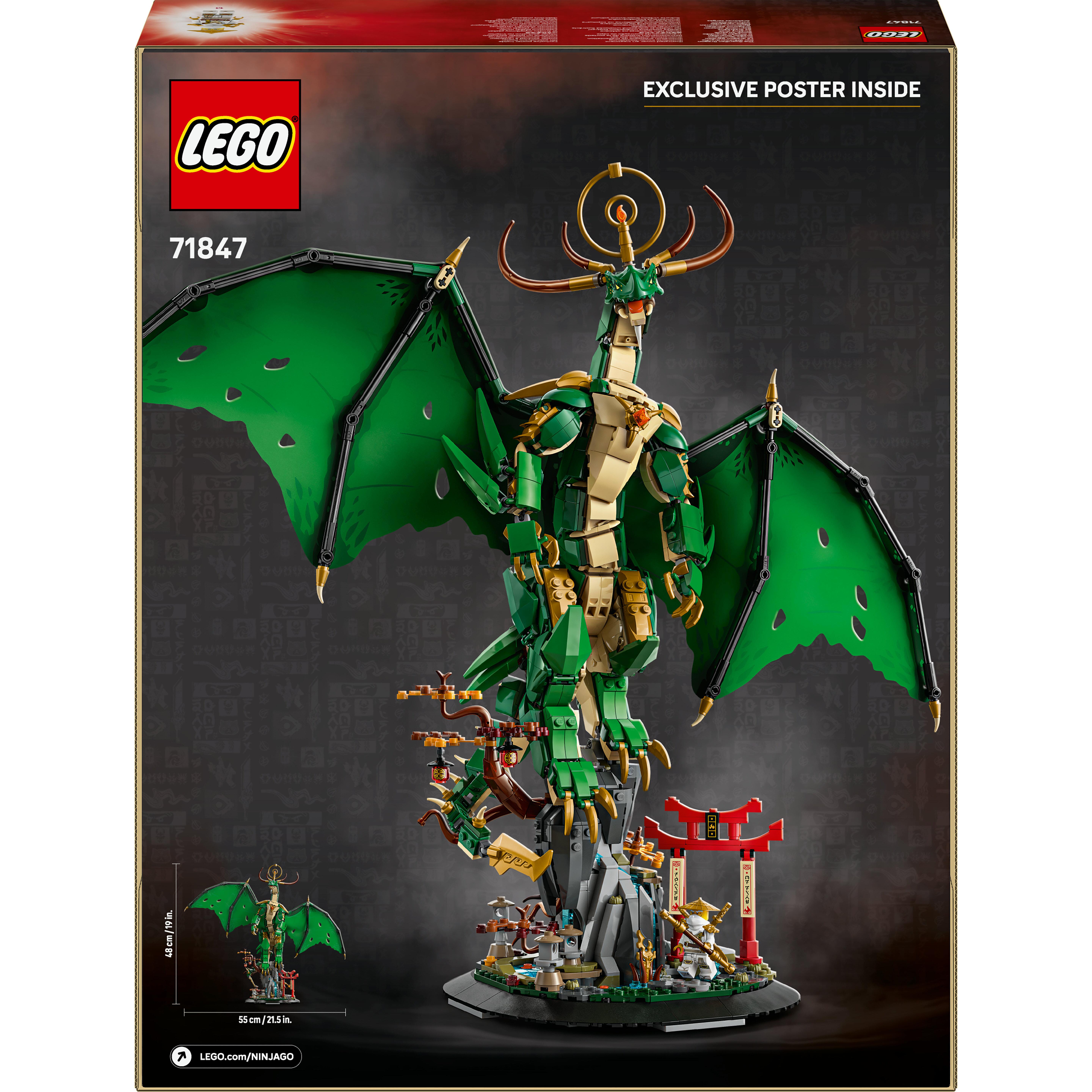 Voir la diapositive 8 : LEGO NINJAGO 71847 Le Dragon Gardien - Jeu de Construction pour Garçon ou Fille dès 14 ans