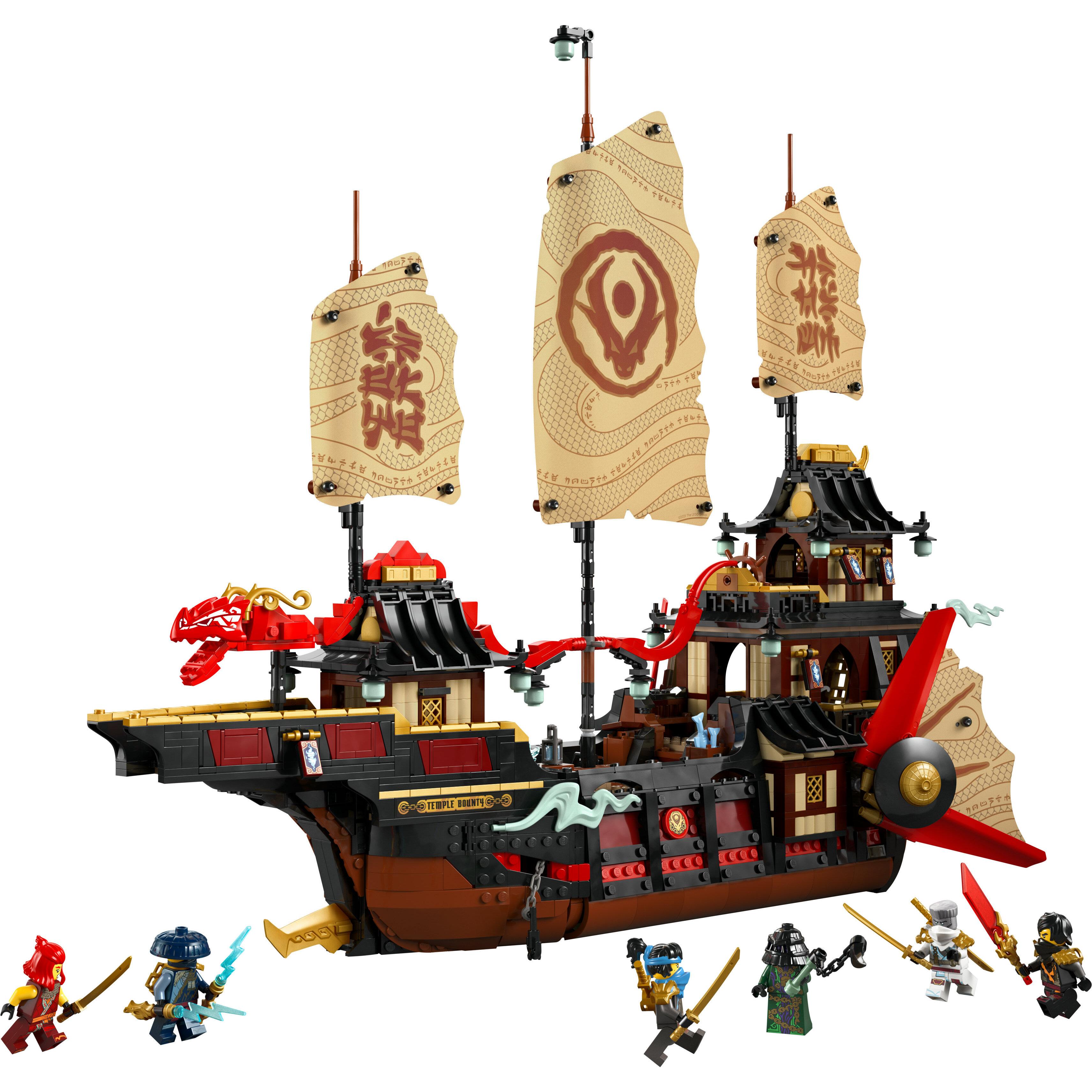 Voir la diapositive 2 : LEGO NINJAGO 71848 Le Temple Bounty - Jeu de Construction Garçon ou Fille dès 14 ans - Nya