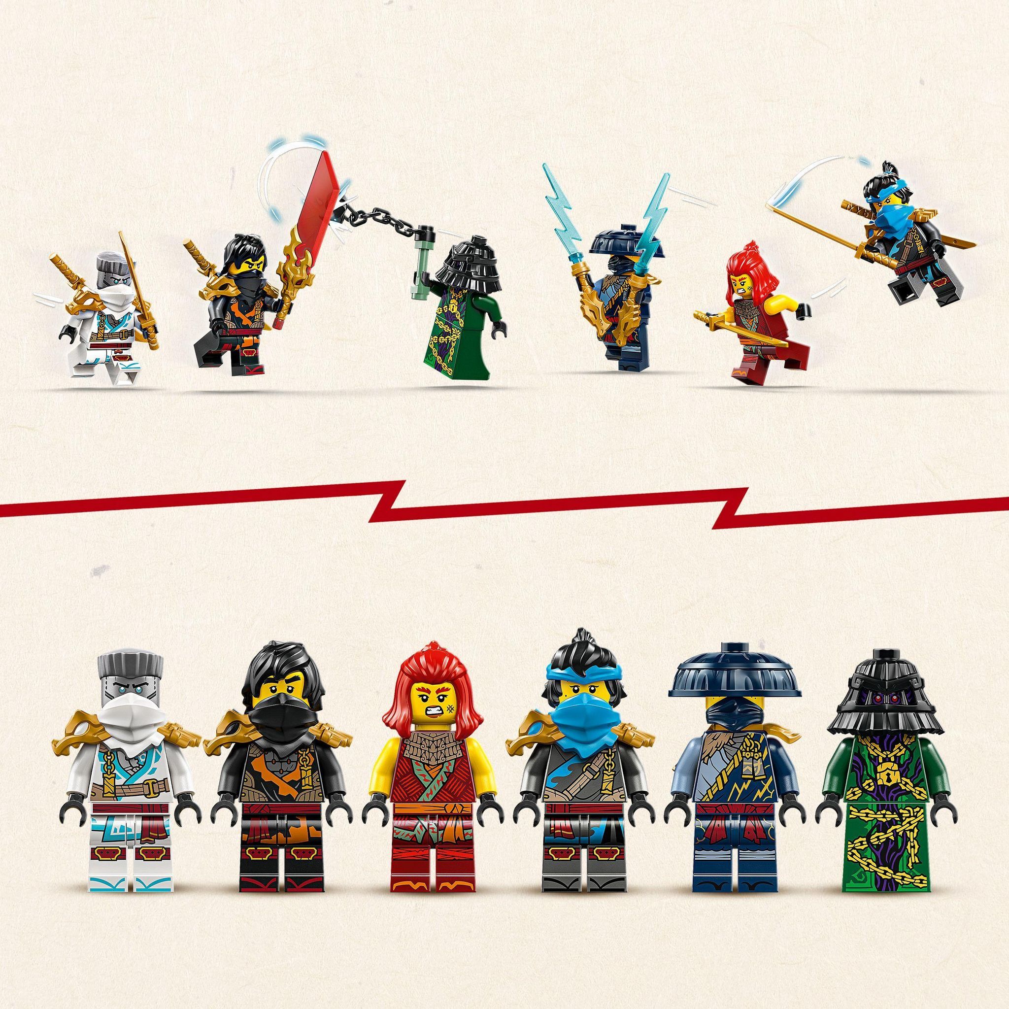 Voir la diapositive 6 : LEGO Ninjago 71848 - Le temple Bounty