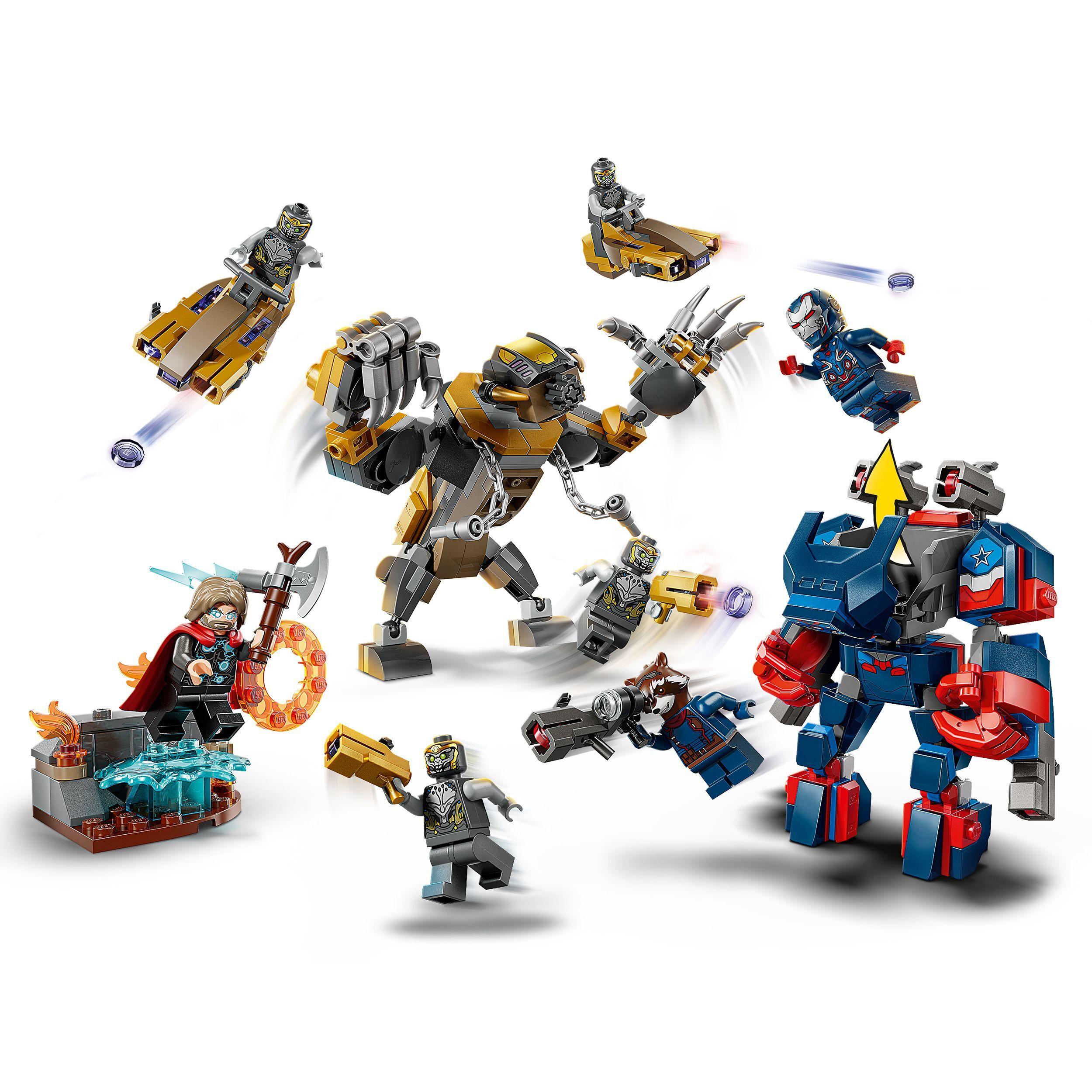 Voir la diapositive 4 : LEGO Marvel 76322 Avengers : Endgame Thor Contre Chitauri - Jeu Garçon ou Fille 8 ans