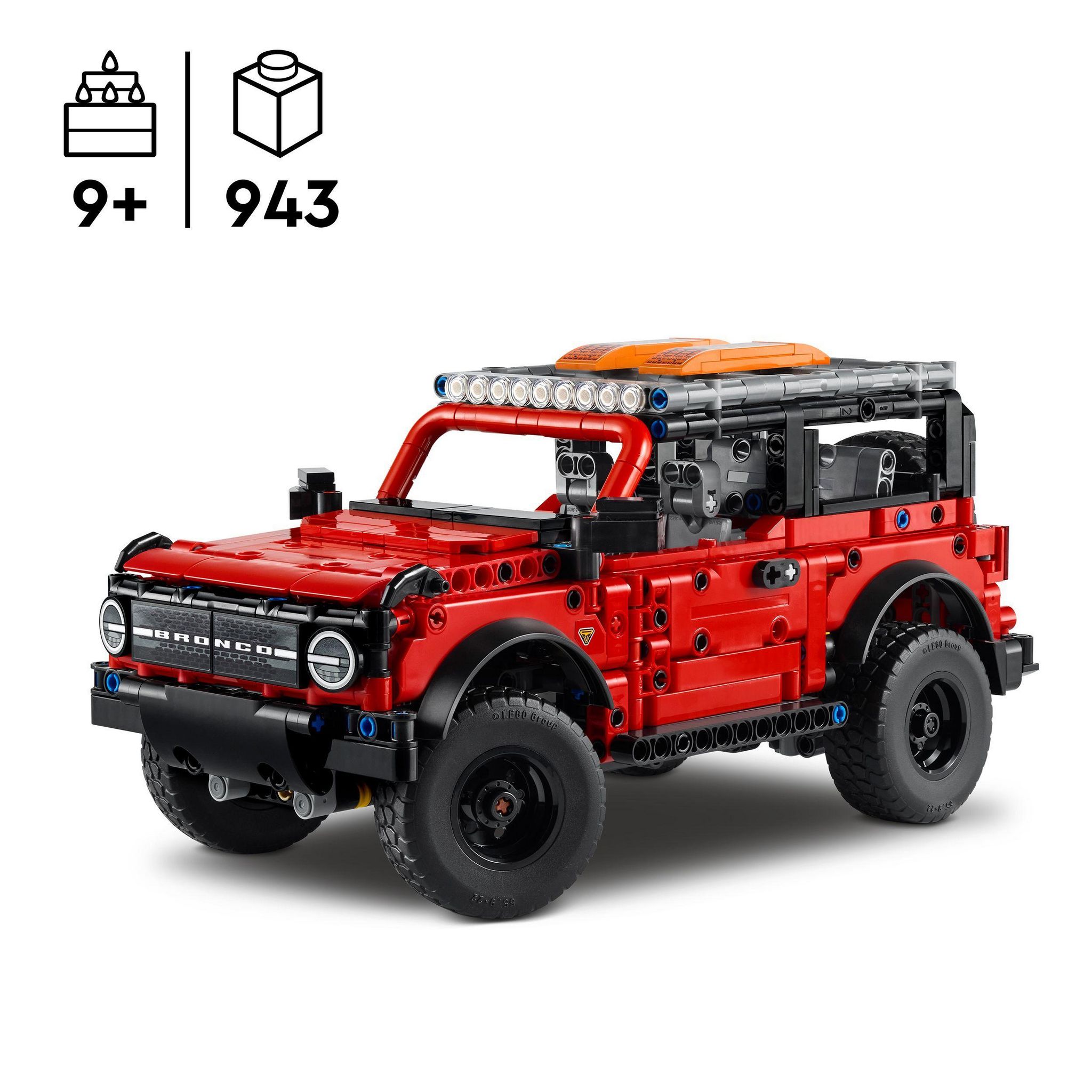 Voir la diapositive 3 : LEGO Technic 42213 - SUV Ford Bronco