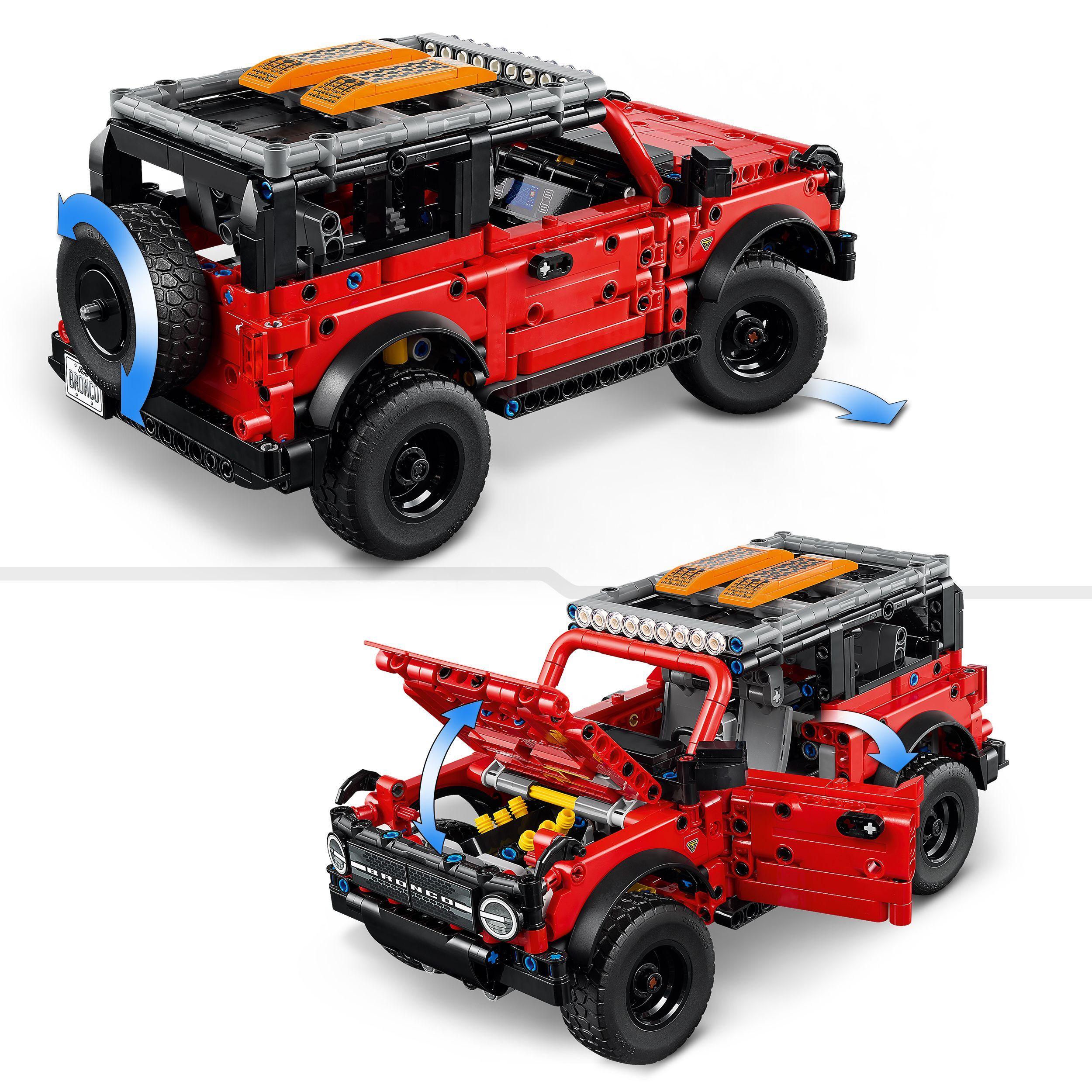 Voir la diapositive 5 : LEGO Technic 42213 SUV Ford Bronco - Jeu de Construction Collector Garçon ou Fille 9 ans