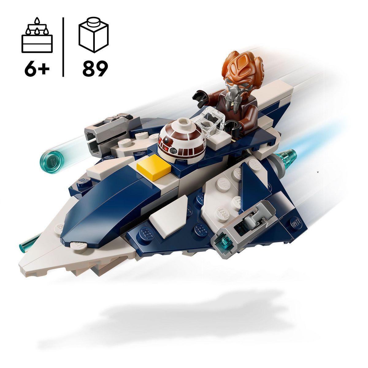 LEGO Star Wars 75400 - MicroFighter Chasseur Jedi de Plo Koon