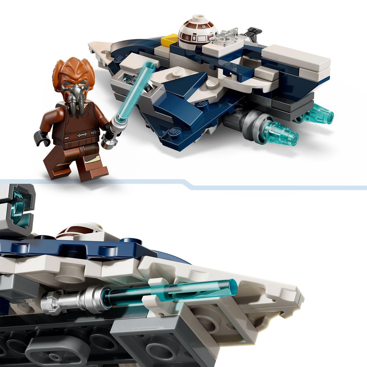 LEGO Star Wars 75400 - MicroFighter Chasseur Jedi de Plo Koon
