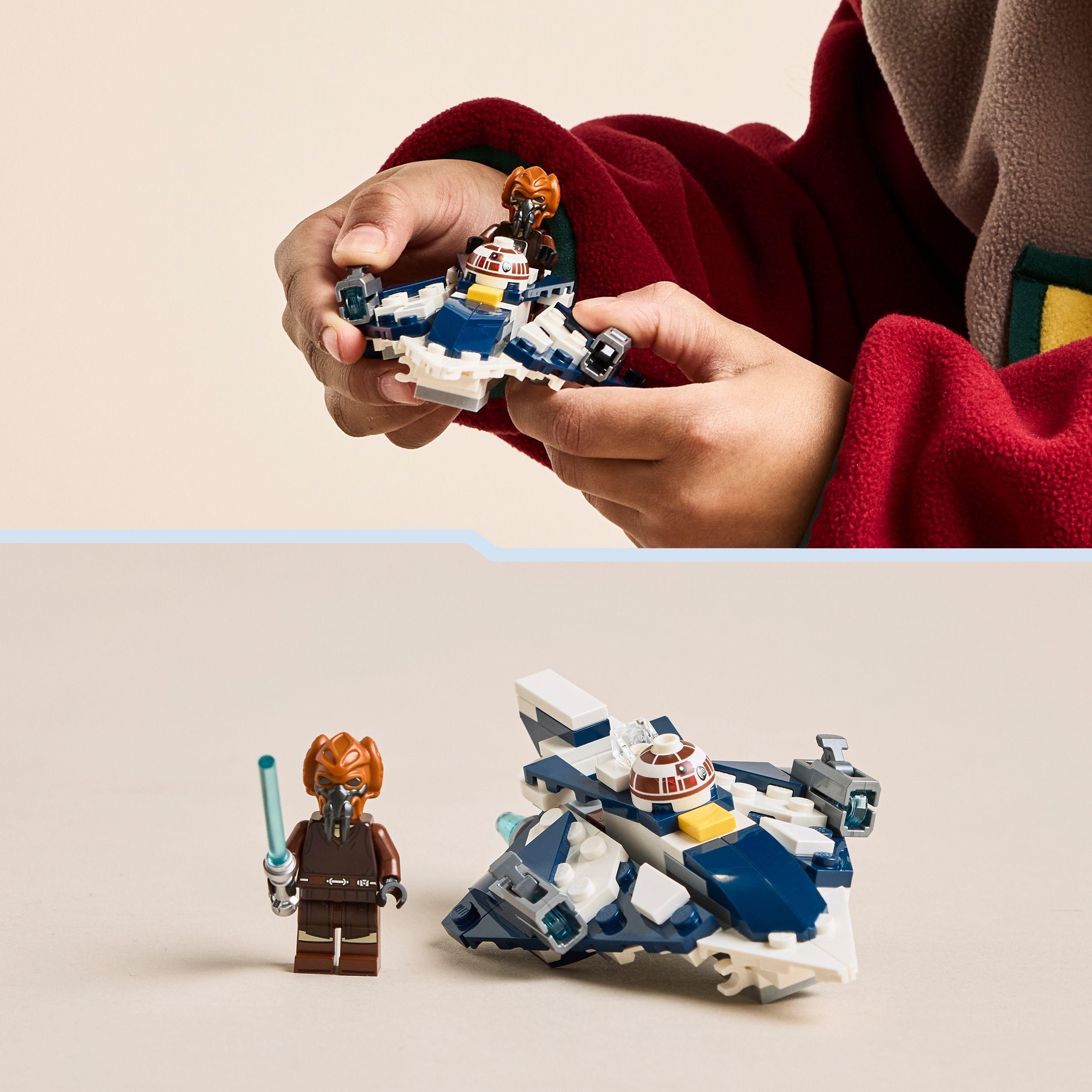Voir la diapositive 6 : LEGO Star Wars : The Clone Wars 75400 Microfighter Chasseur Jedi de Plo Koon - Jeu 6 ans