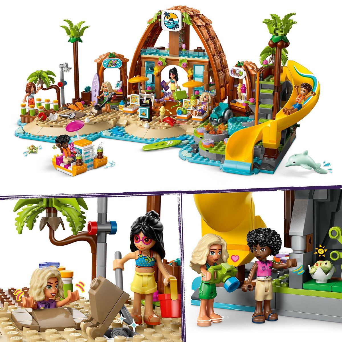 LEGO Friends 42673 - Vacances a l'Hotel de la Plage