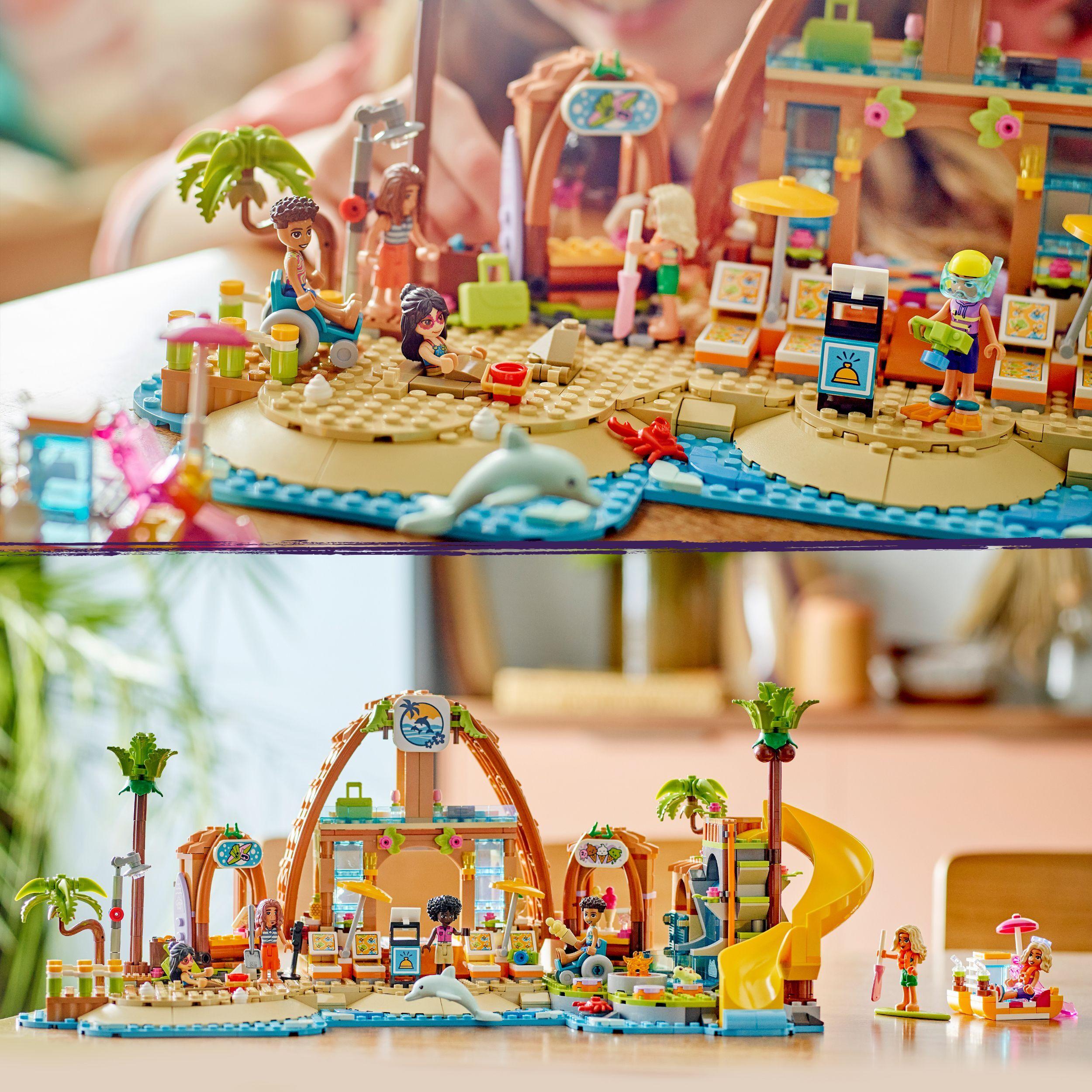 Voir la diapositive 6 : LEGO Friends 42673 Vacances à l’Hôtel de la Plage - Jouet pour Fille ou Garçon dès 8 ans