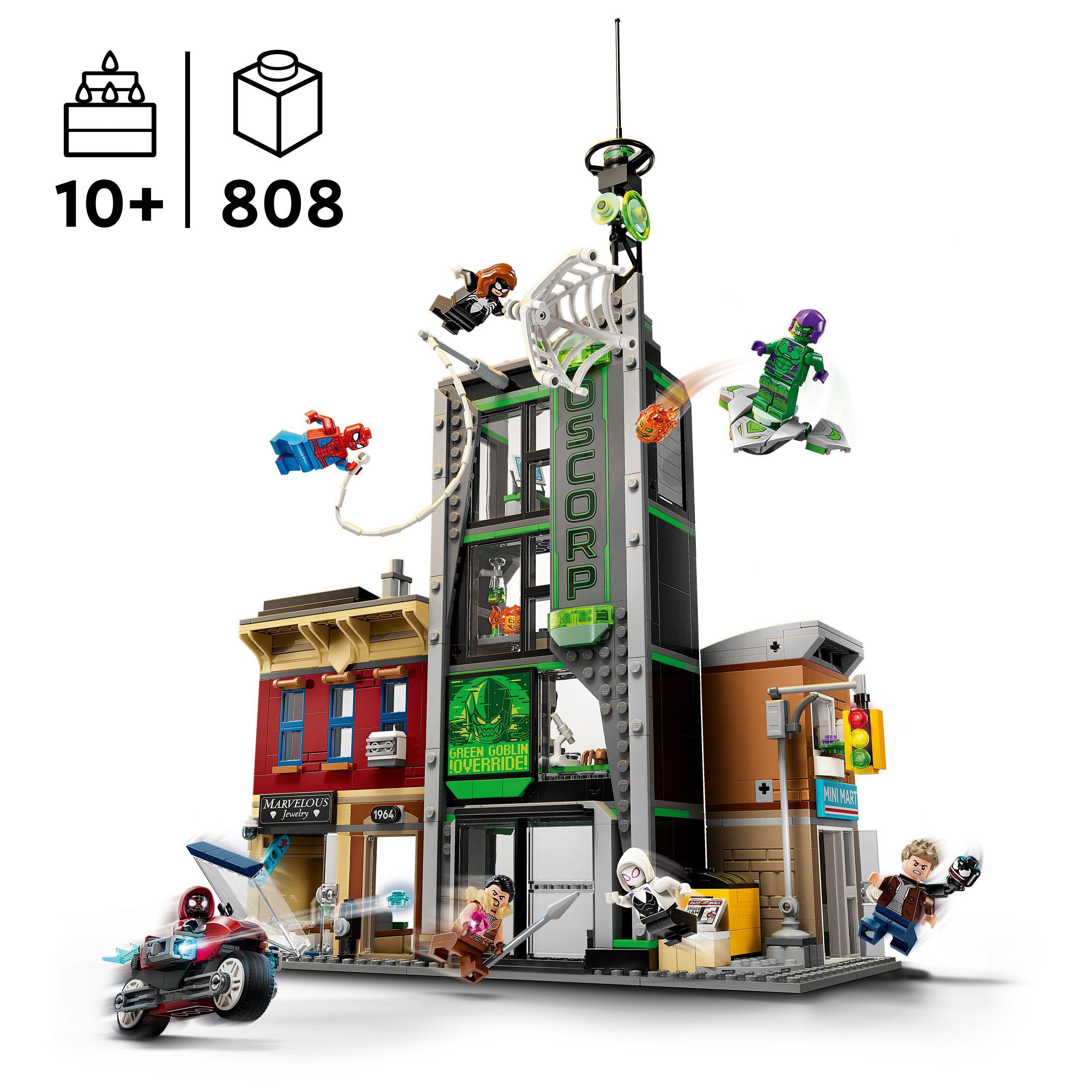 Voir la diapositive 3 : LEGO Marvel 76324 - Spider-Man contre Oscorp