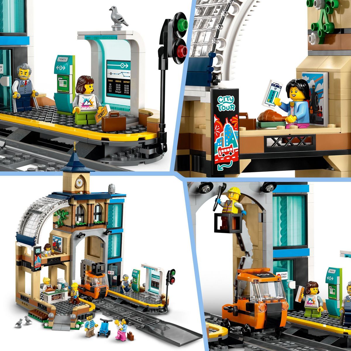 LEGO City 60469 - La Gare Centrale