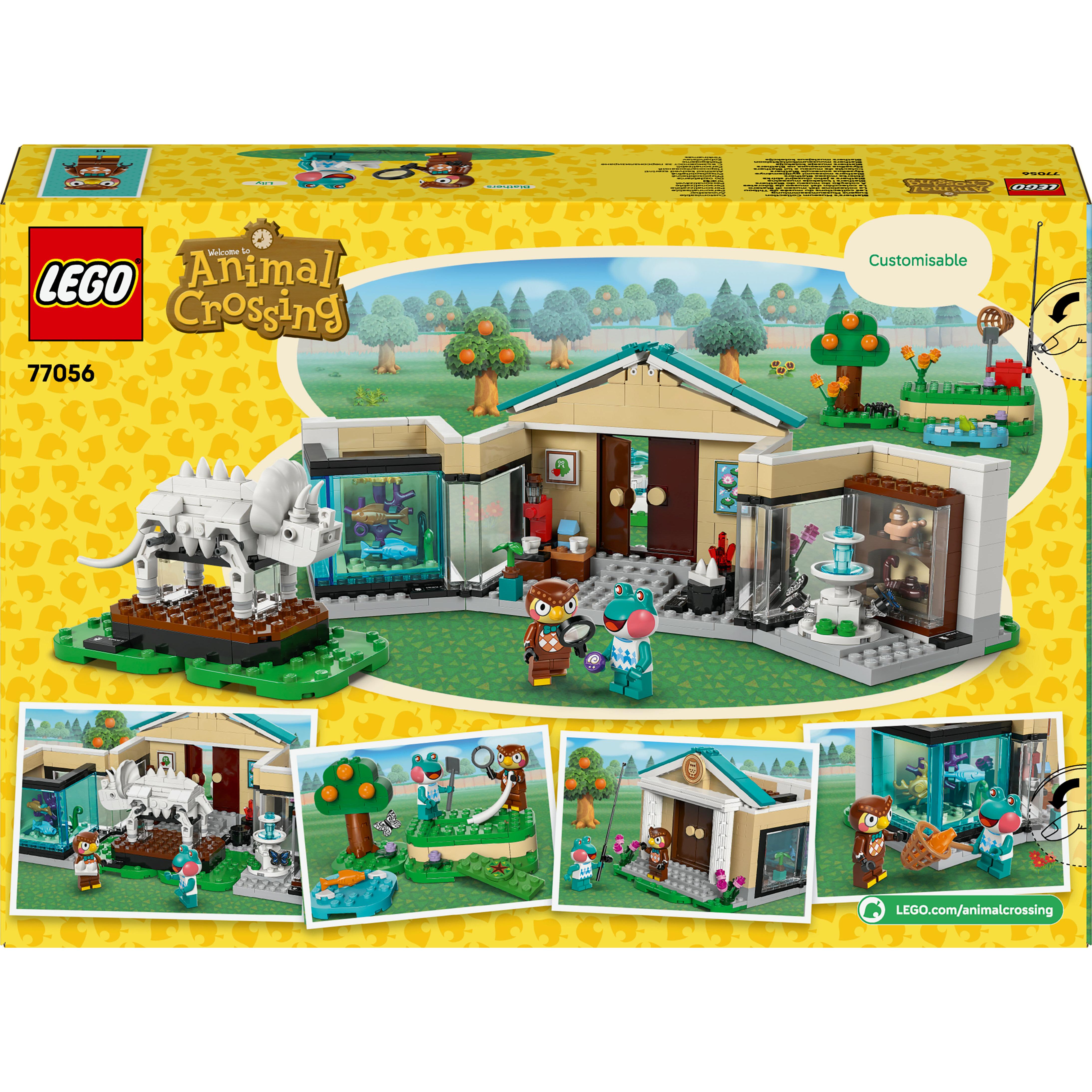 Voir la diapositive 3 : LEGO Animal Crossing 77056 Les Collections du Musée de Thibou - Jouet Interactif dès 7 ans