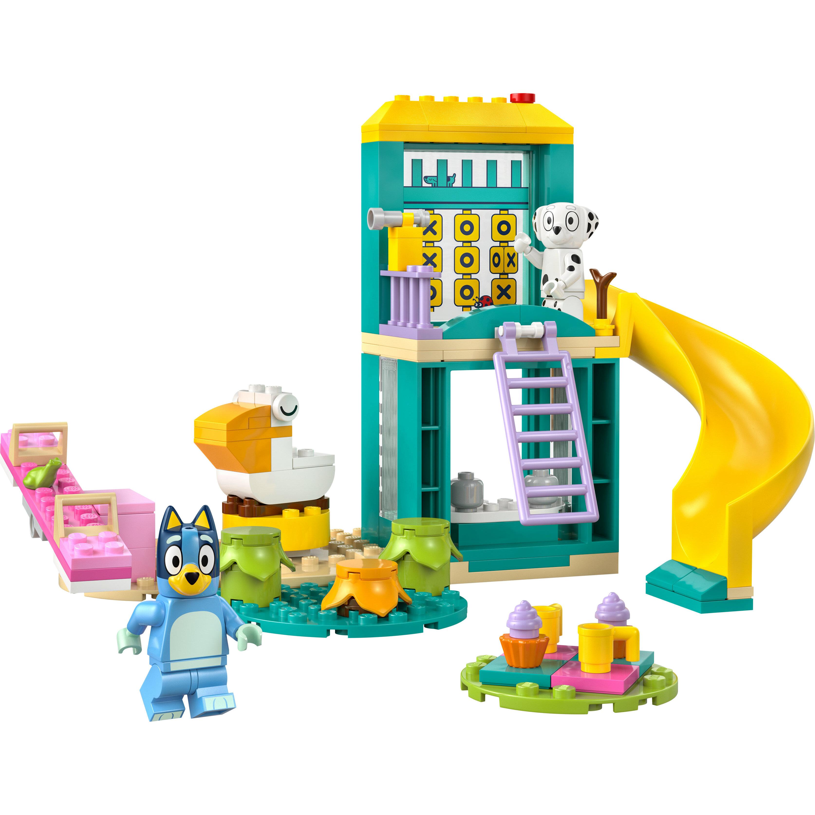 Voir la diapositive 2 : LEGO Bluey 11201 - Bluey et Chloé à l’aire de jeux