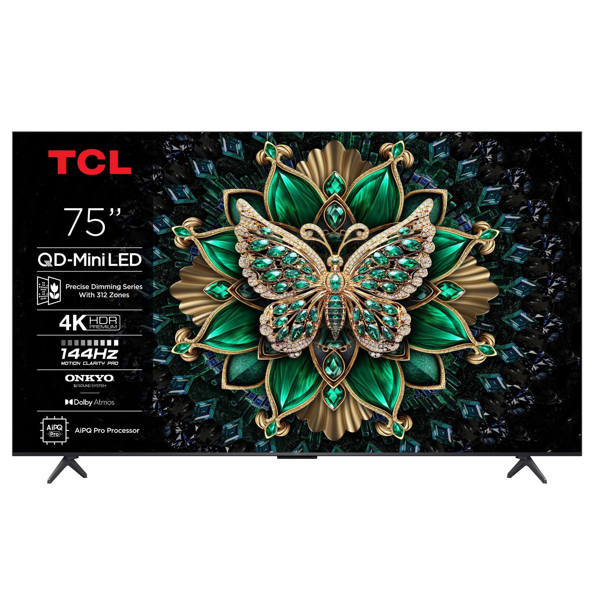 Voir la diapositive 3 : TCL TC QD Mini LED 75C6K 2025