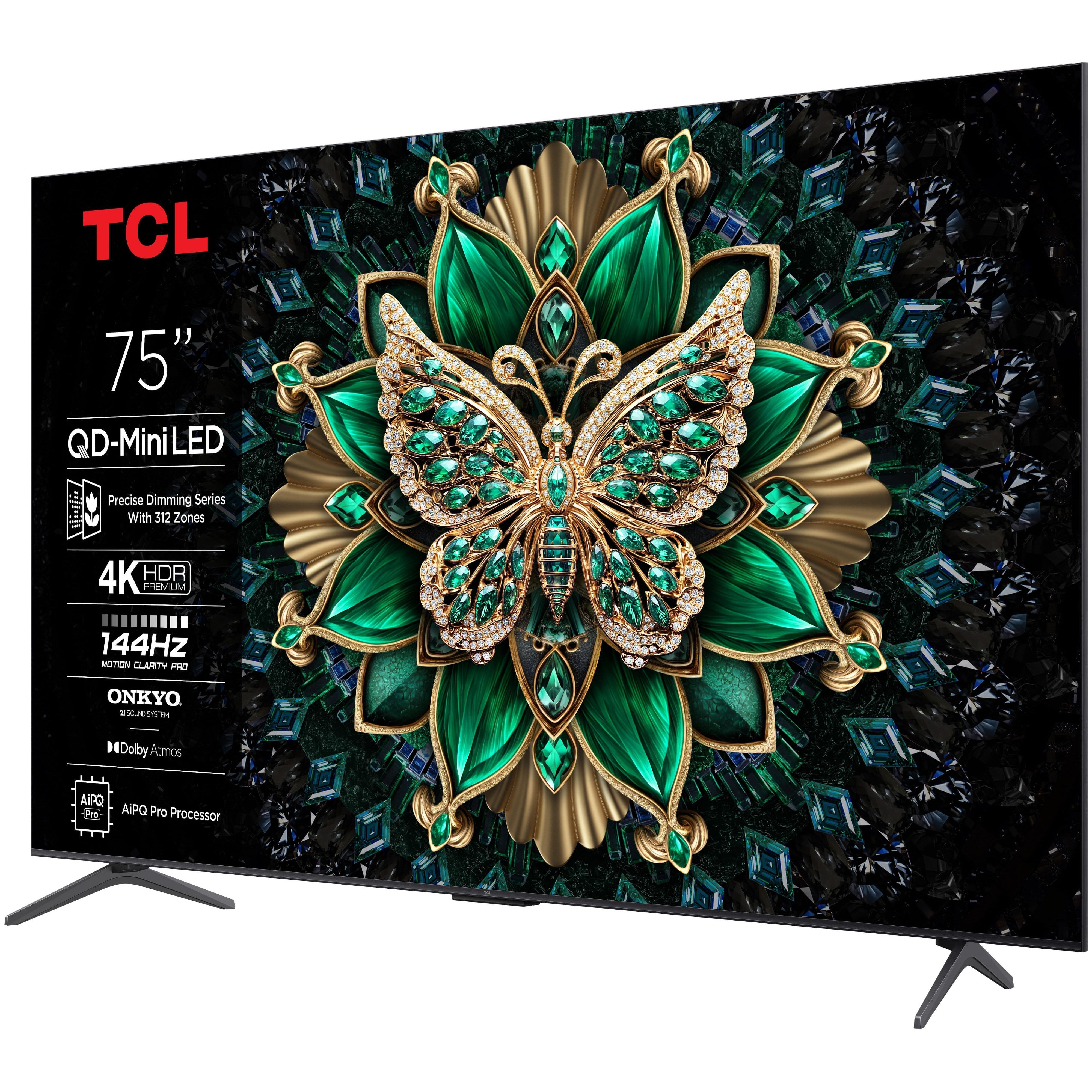 Voir la diapositive 6 : TCL TC QD Mini LED 75C6K 2025