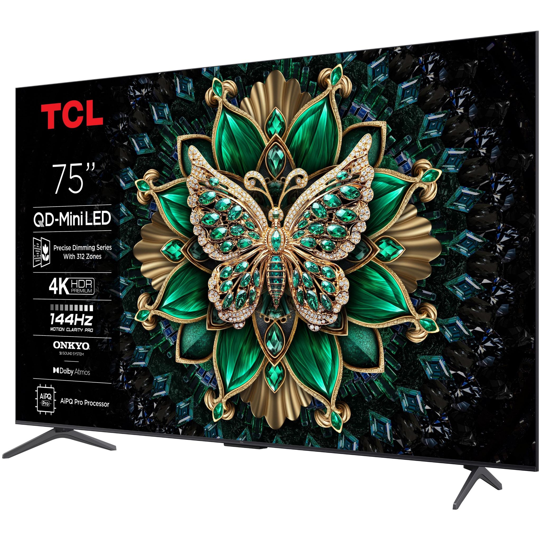 Voir la diapositive 4 : TCL TC QD Mini LED 75C6K 2025