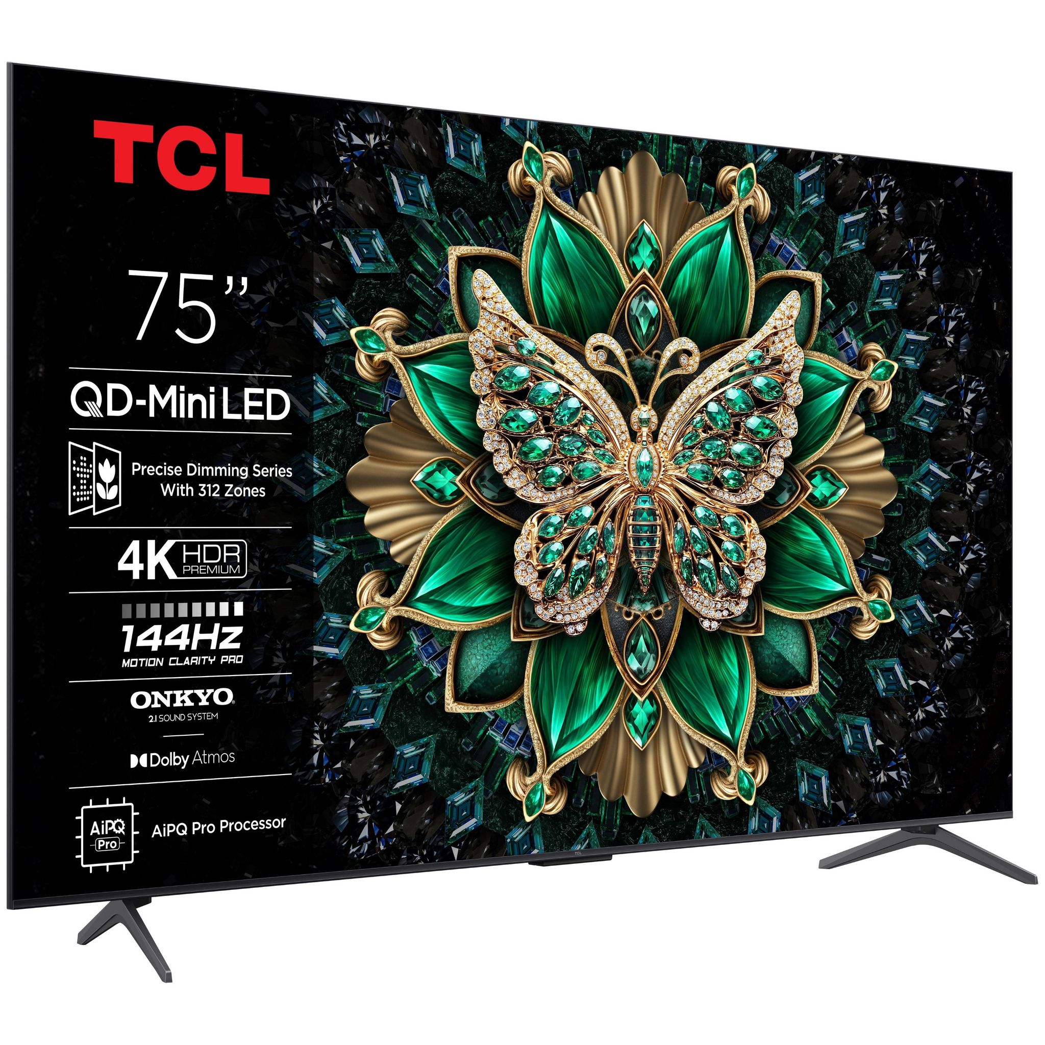 Voir la diapositive 5 : TCL TC QD Mini LED 75C6K 2025