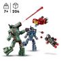 Voir la diapositive 3 : LEGO Marvel 76320 - Iron Man et War Machine contre les drones de Hammer