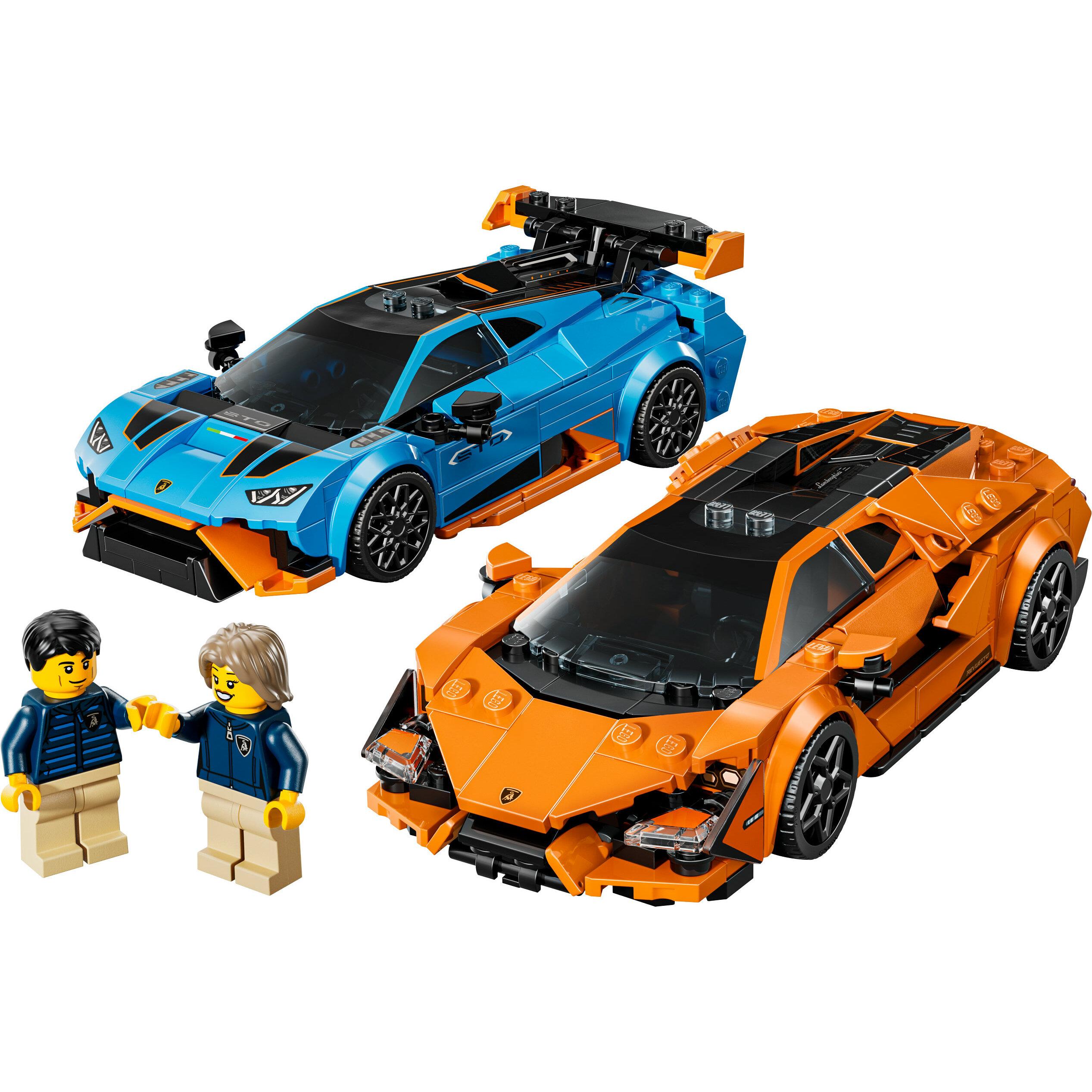 Voir la diapositive 2 : LEGO Speed Champions 77238 Lamborghini Revuelto et Huracán STO - Jouet Voiture dès 10 ans