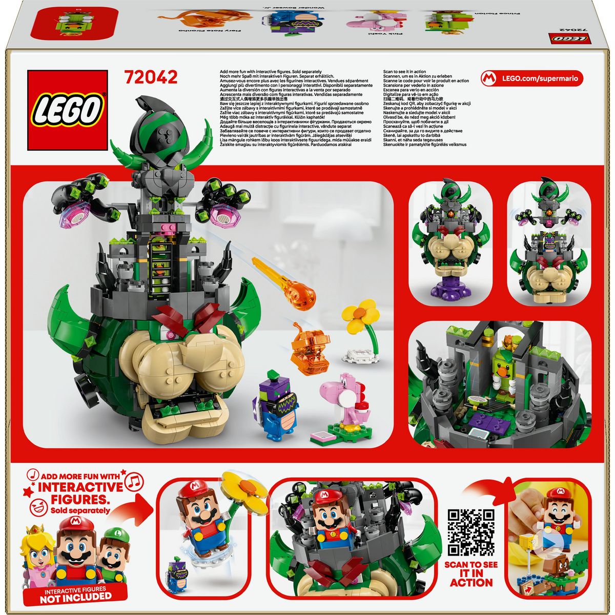 LEGO Super Mario 72042 - Prince Florian et Château de Bowser