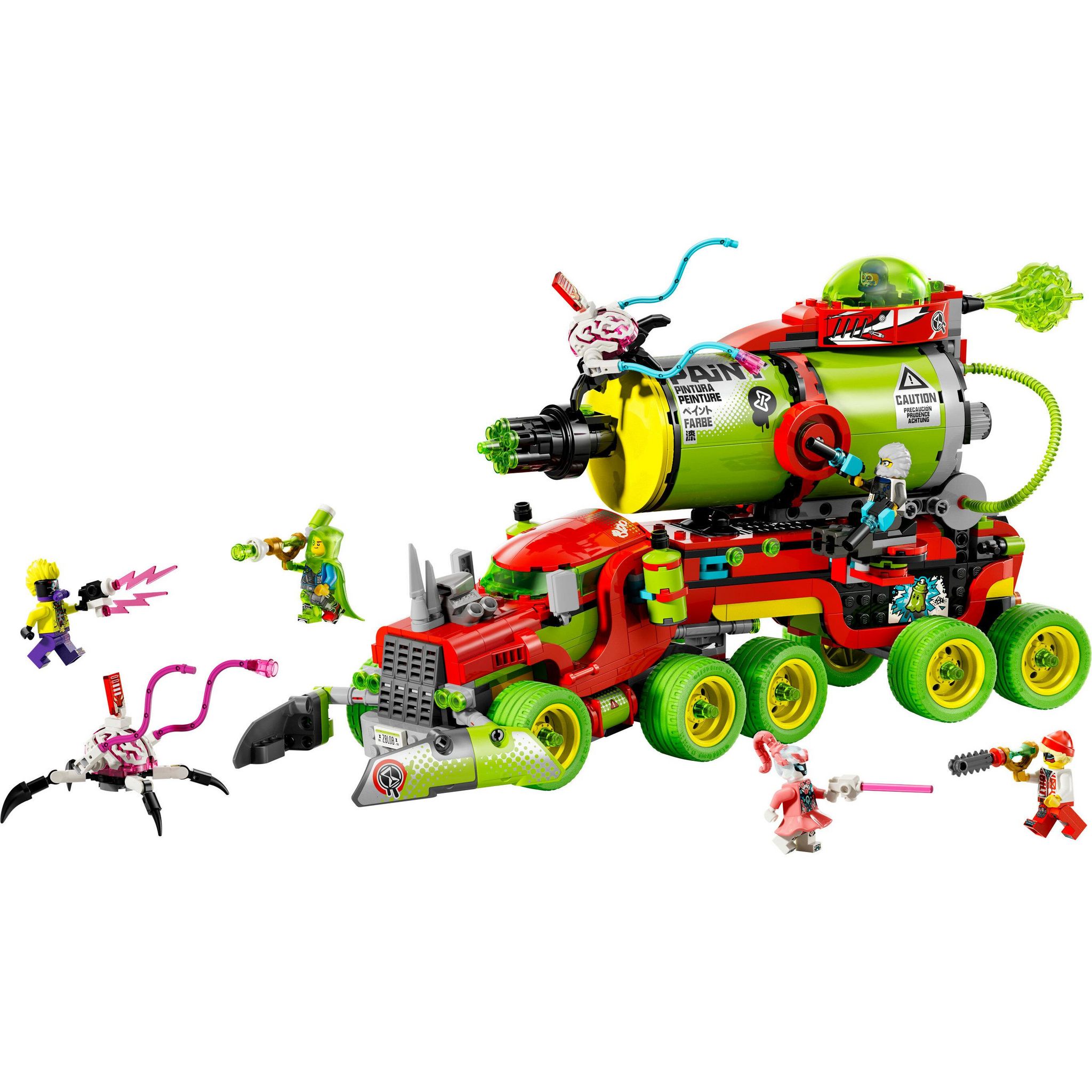Voir la diapositive 2 : LEGO DREAMZZz 71499 - Le camion Spray de peinture de Mateo